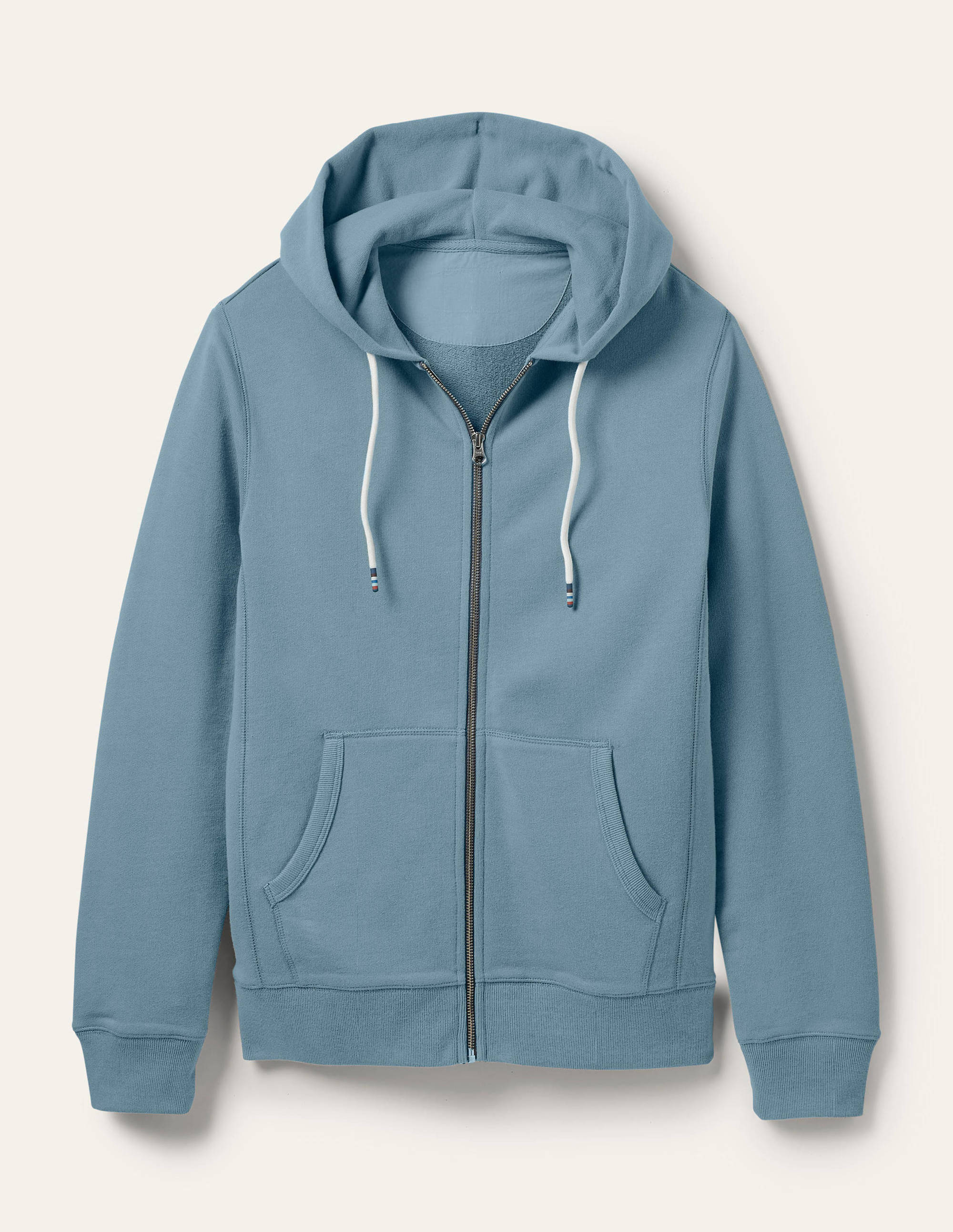 Irvine Zip Up Hoodie-Topaz Blue - Image 6