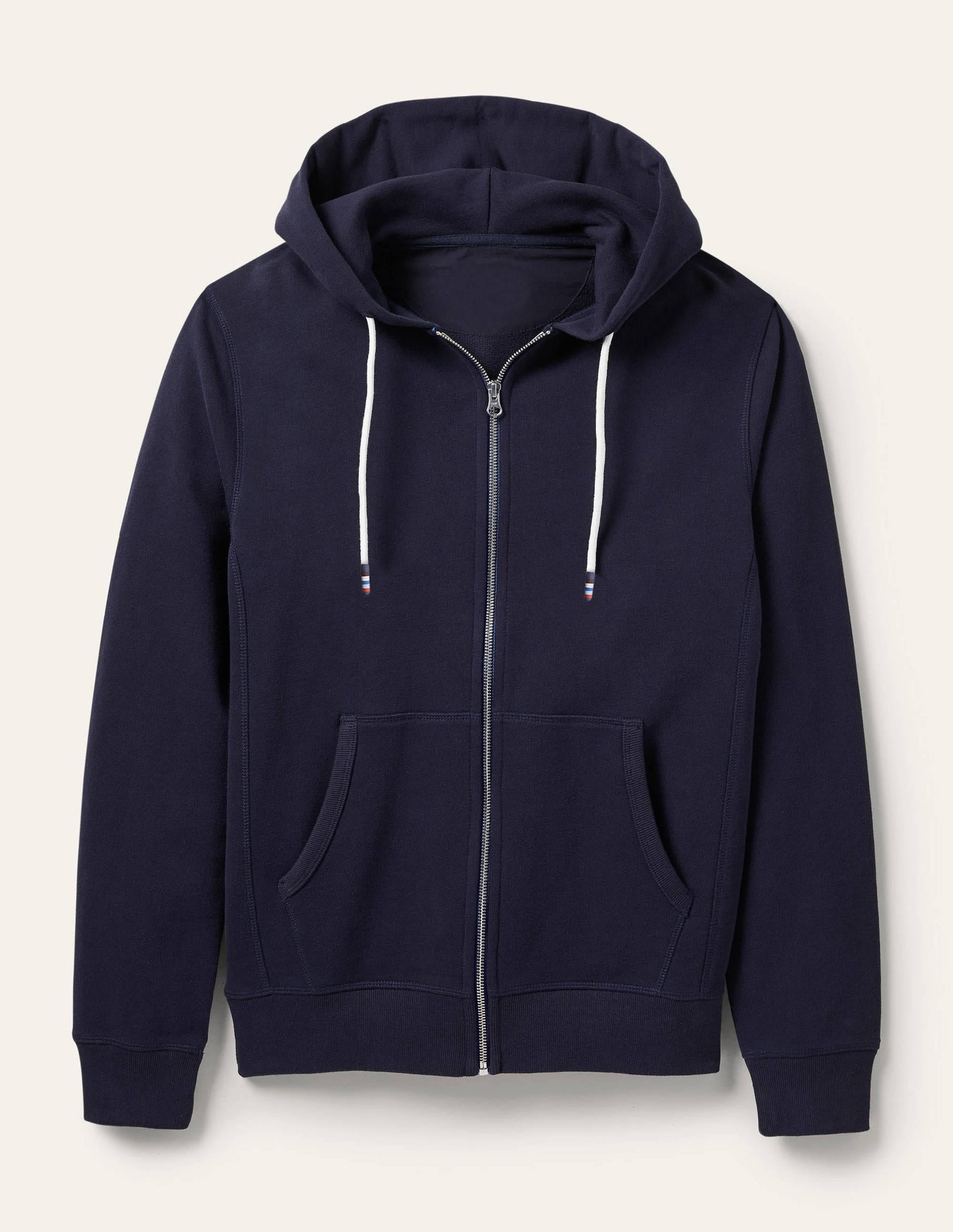 Irvine Zip Up Hoodie-Navy-7