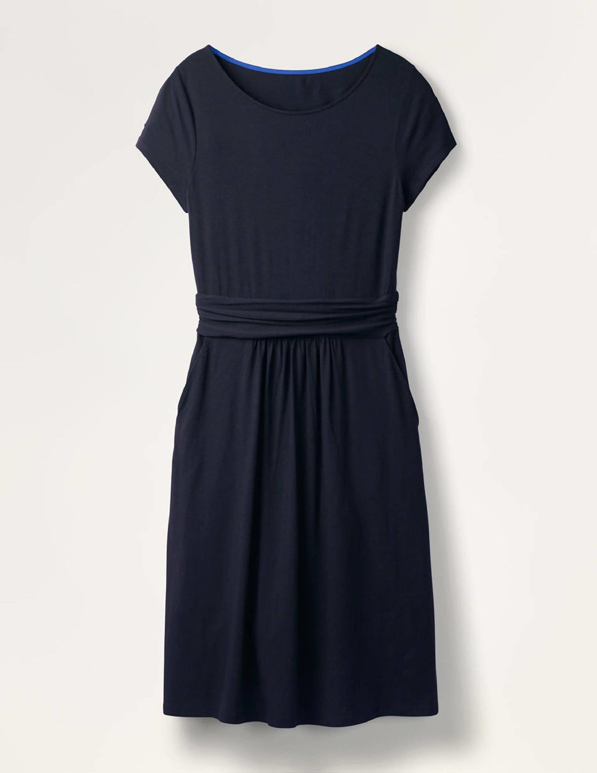Amelie Jersey Dress-Navy-6