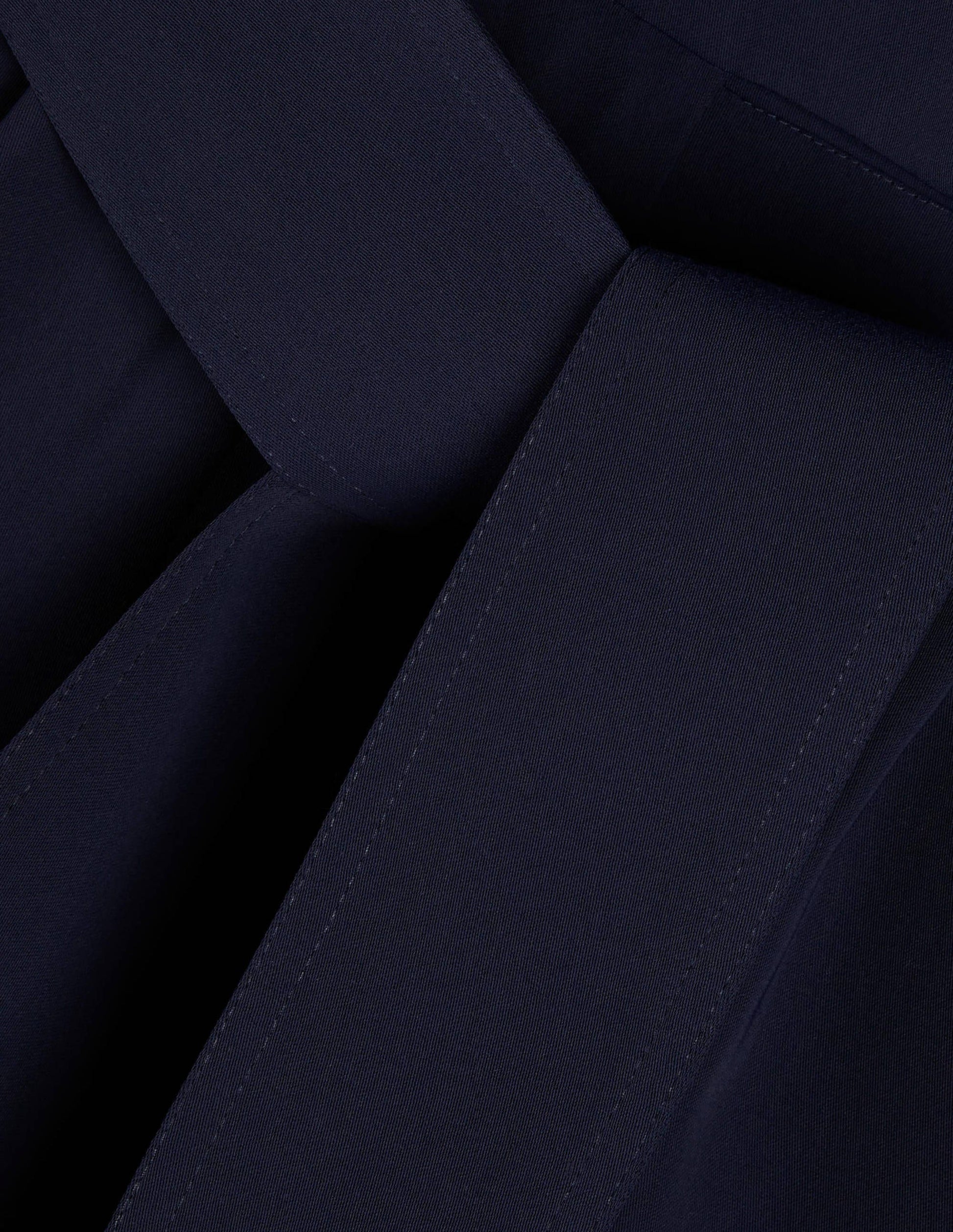 Ottoline Wrap Jumpsuit-Navy-5