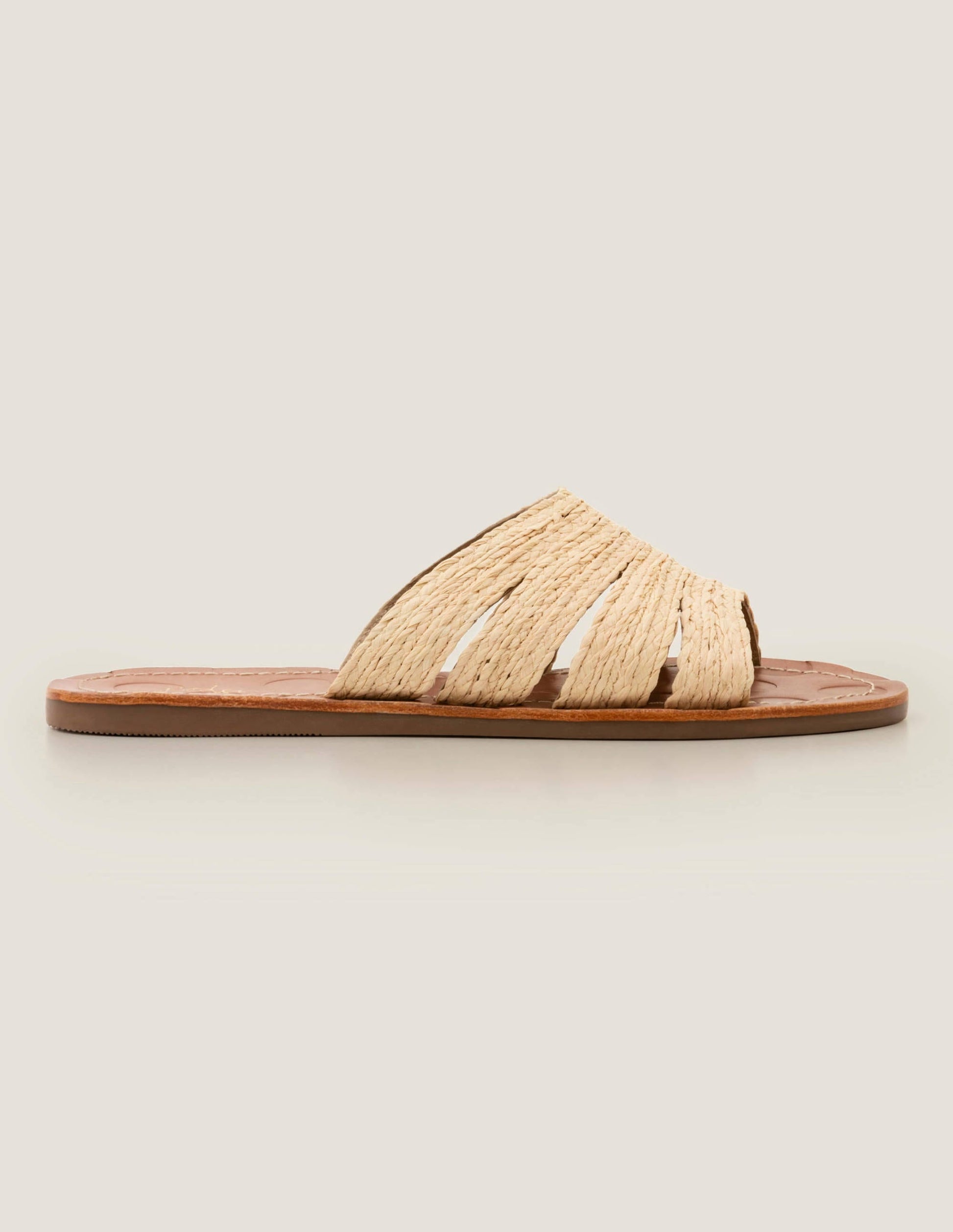 Leonora Raffia Slides-Natural-3