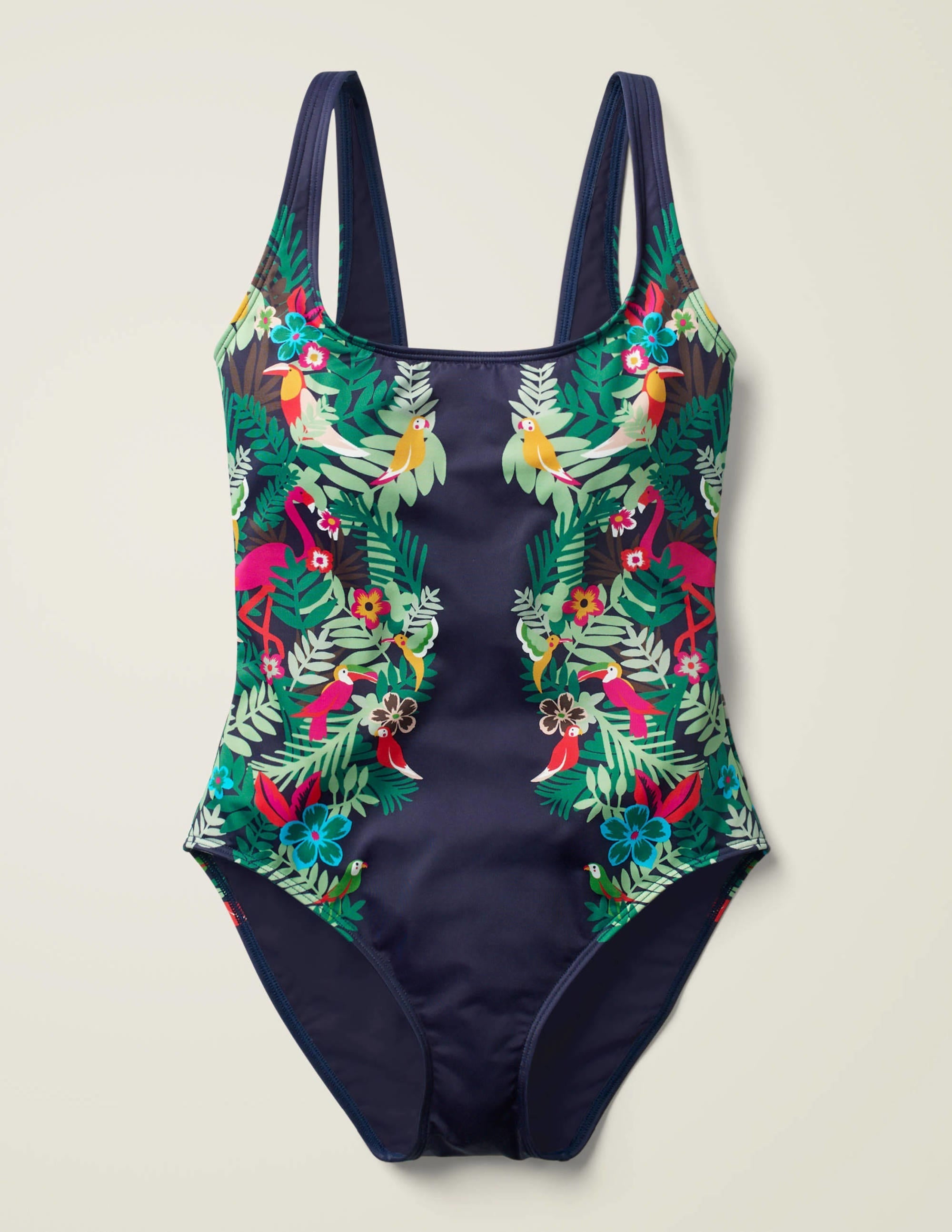 Azores Swimsuit-French Navy, Bird Festival - Image 7
