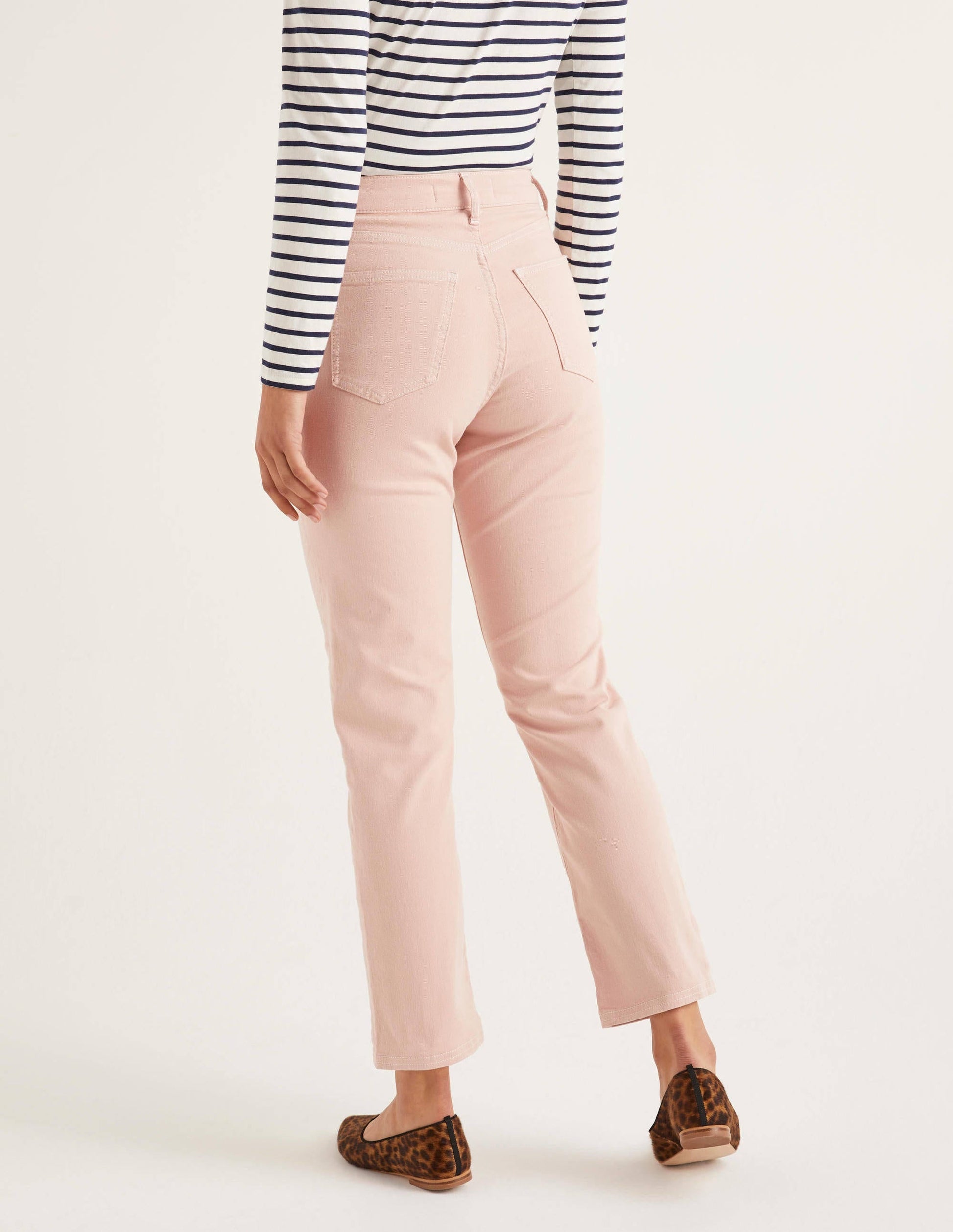 Straight Leg Jeans-Milkshake/Ivory-3