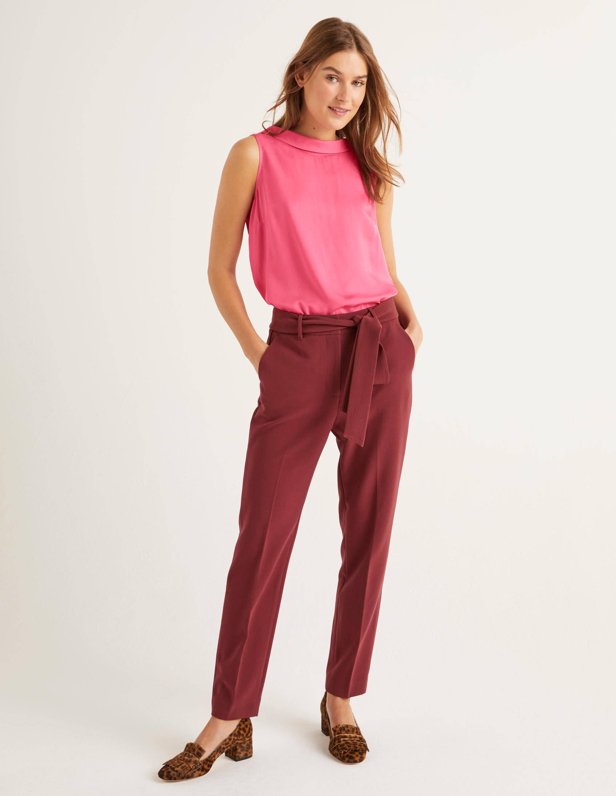 Adriana Top-Bright Camellia - Image 1