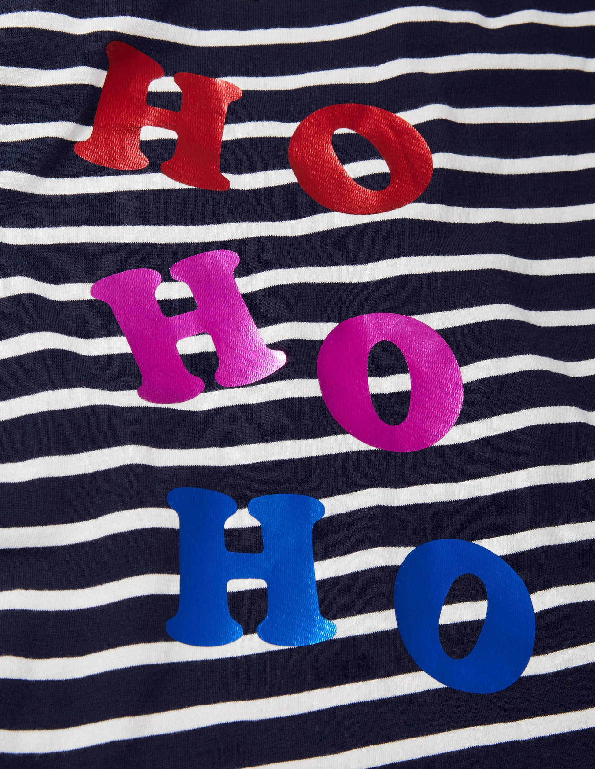 Christmas Breton-Metallic foil slogan-5
