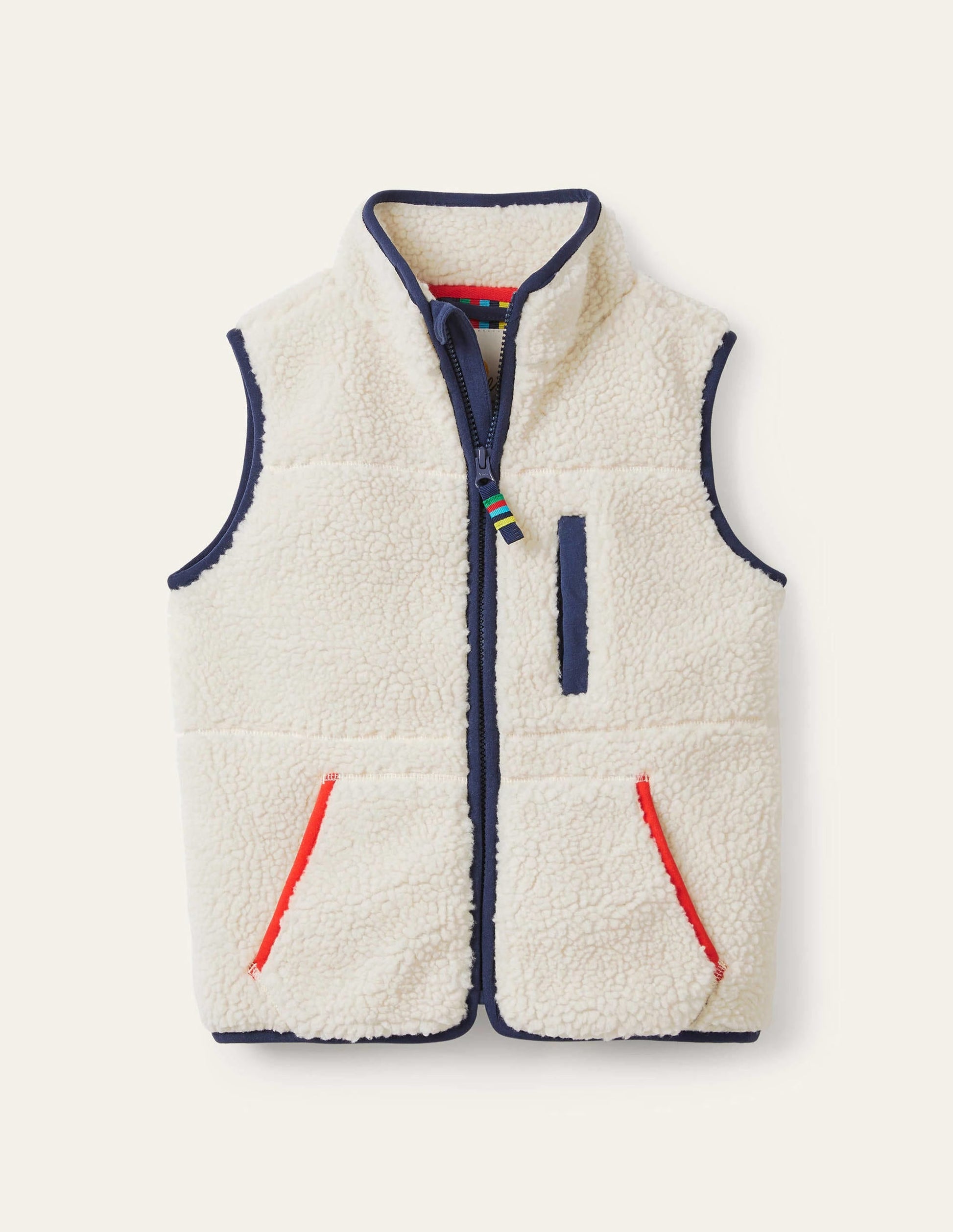 Sherpa Gilet-Natural Tan-1