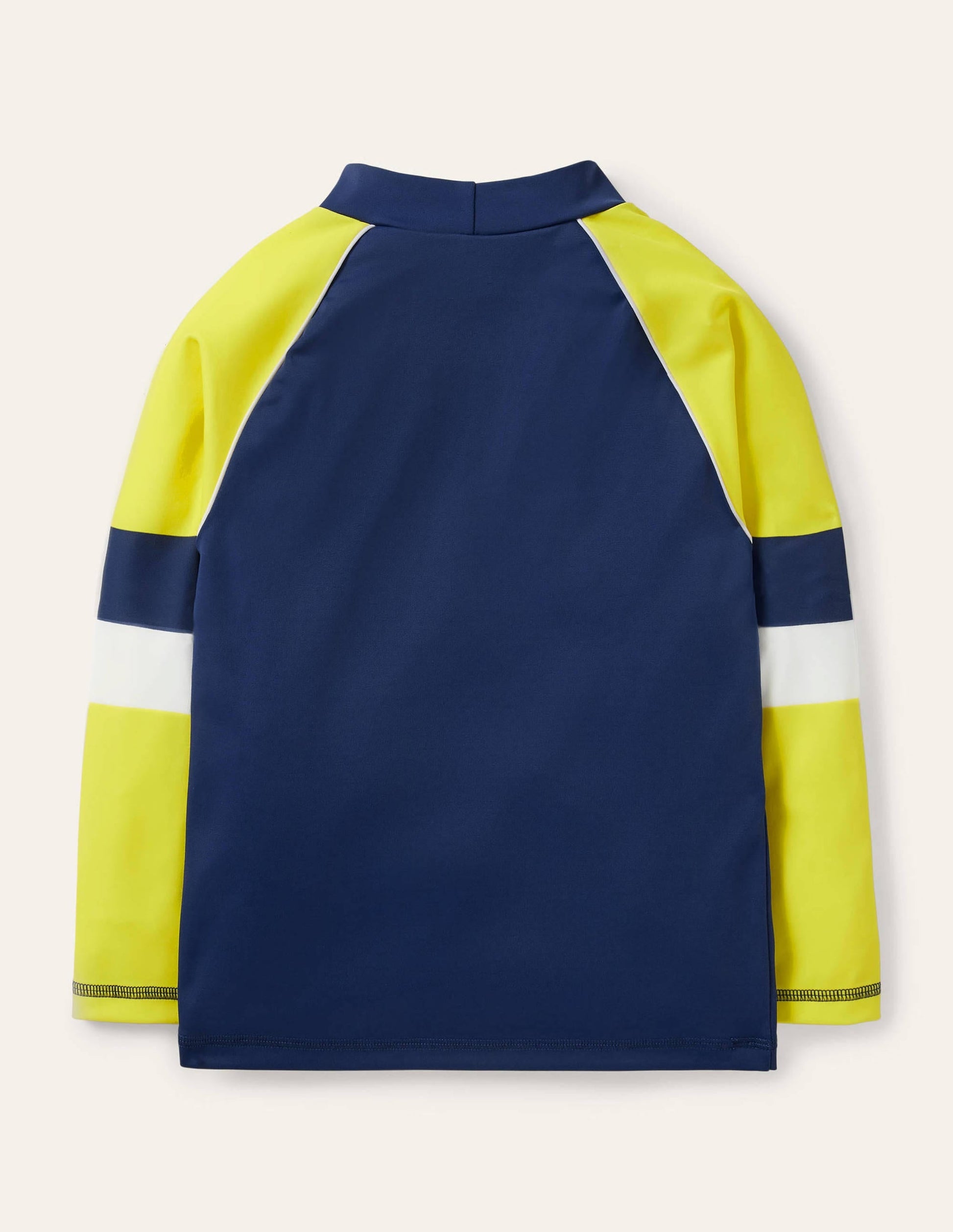 Rash Vest-College Navy/Yellow-2