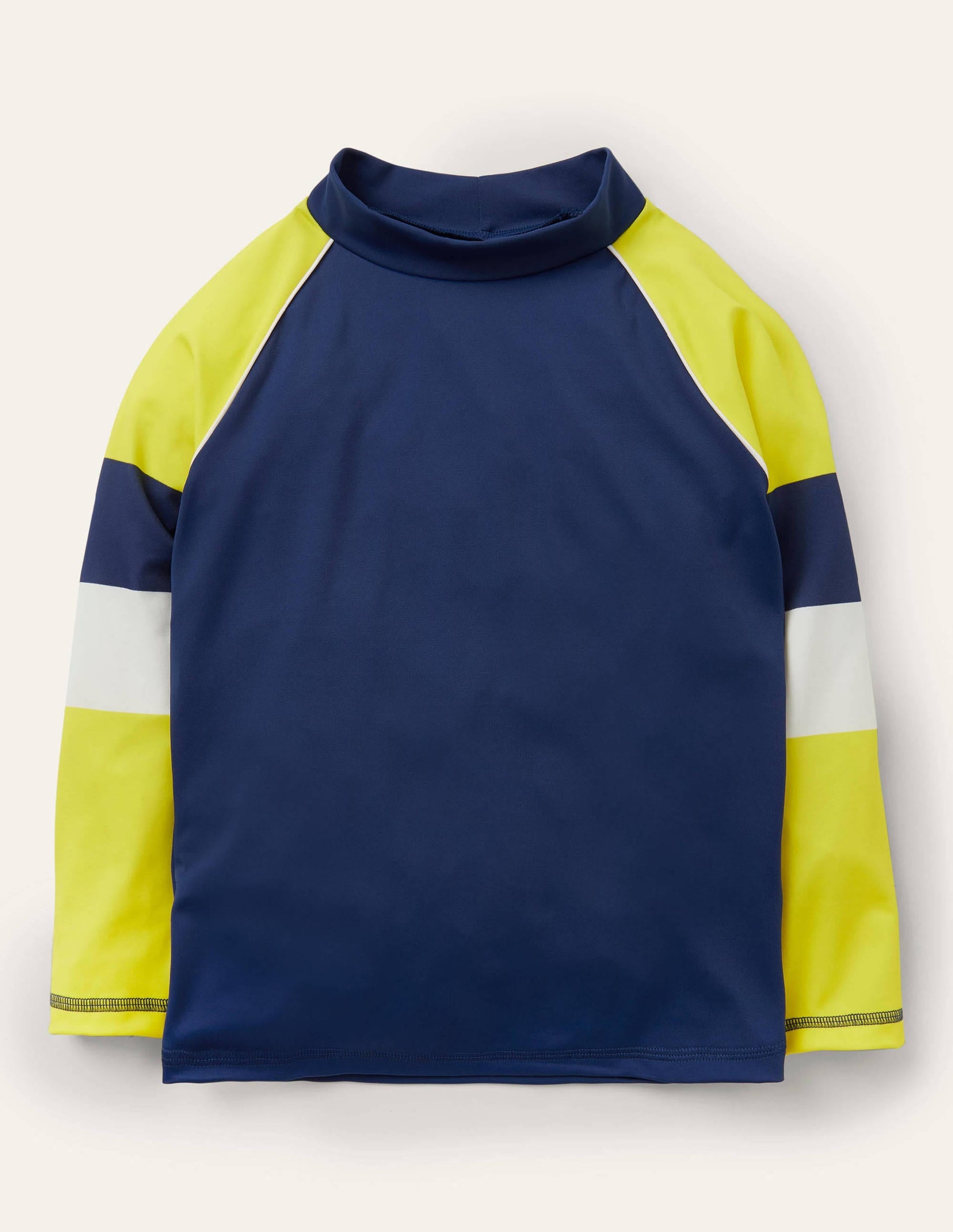 Rash Vest-College Navy/Yellow-1