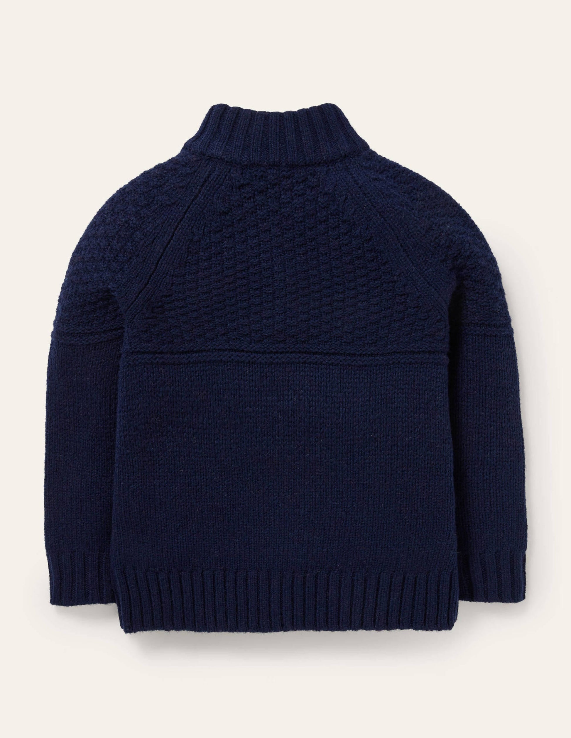Half-zip Jumper-College Navy-2