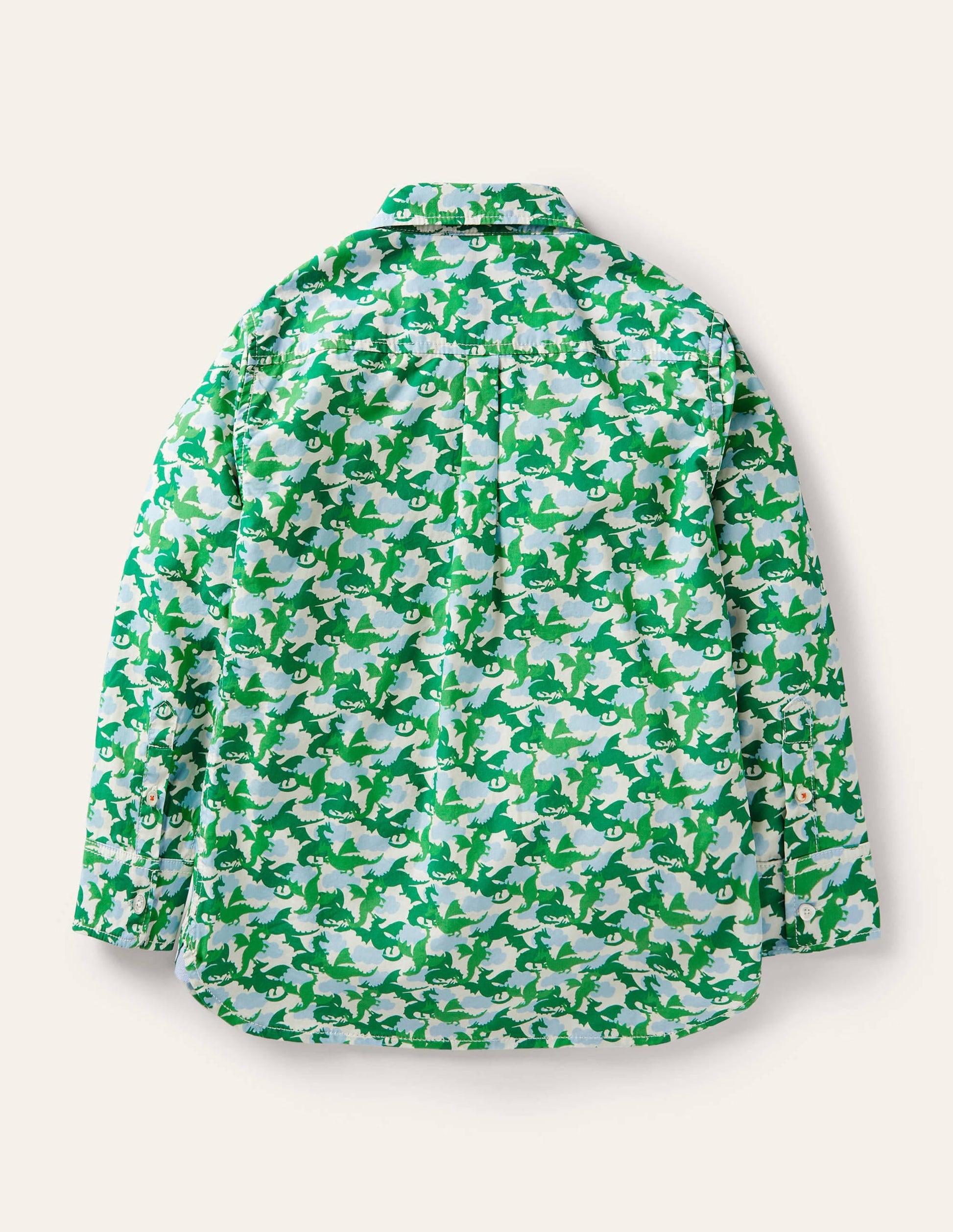 Printed Party Shirt-Highland Green Dragons-2