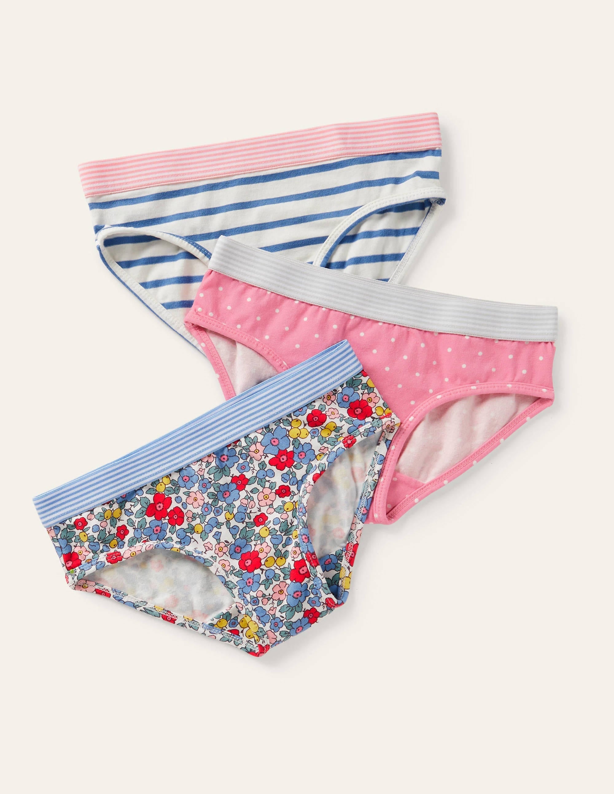Pants 3 Pack-Multi Floral Spot - Image 1