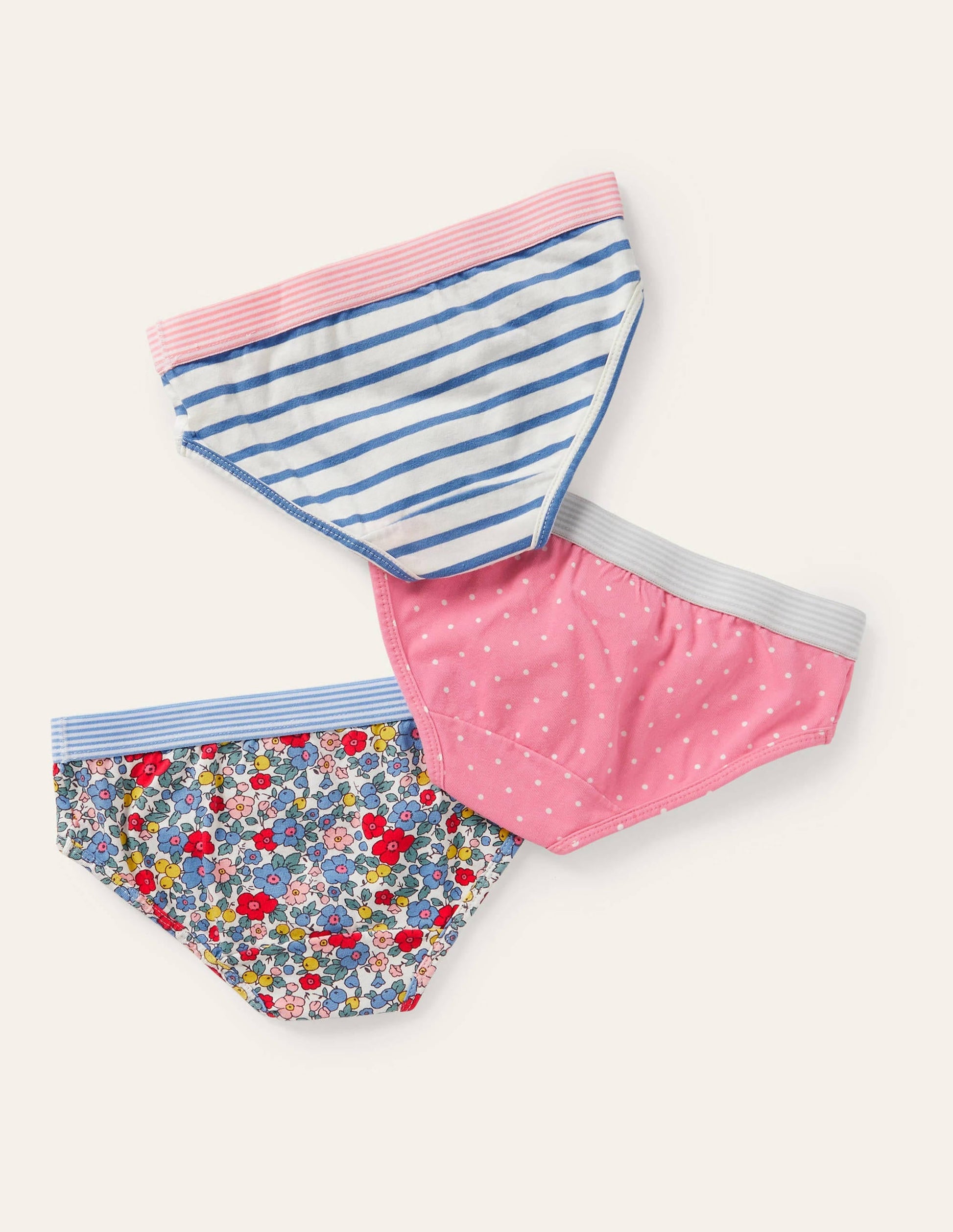 Pants 3 Pack-Multi Floral Spot-2