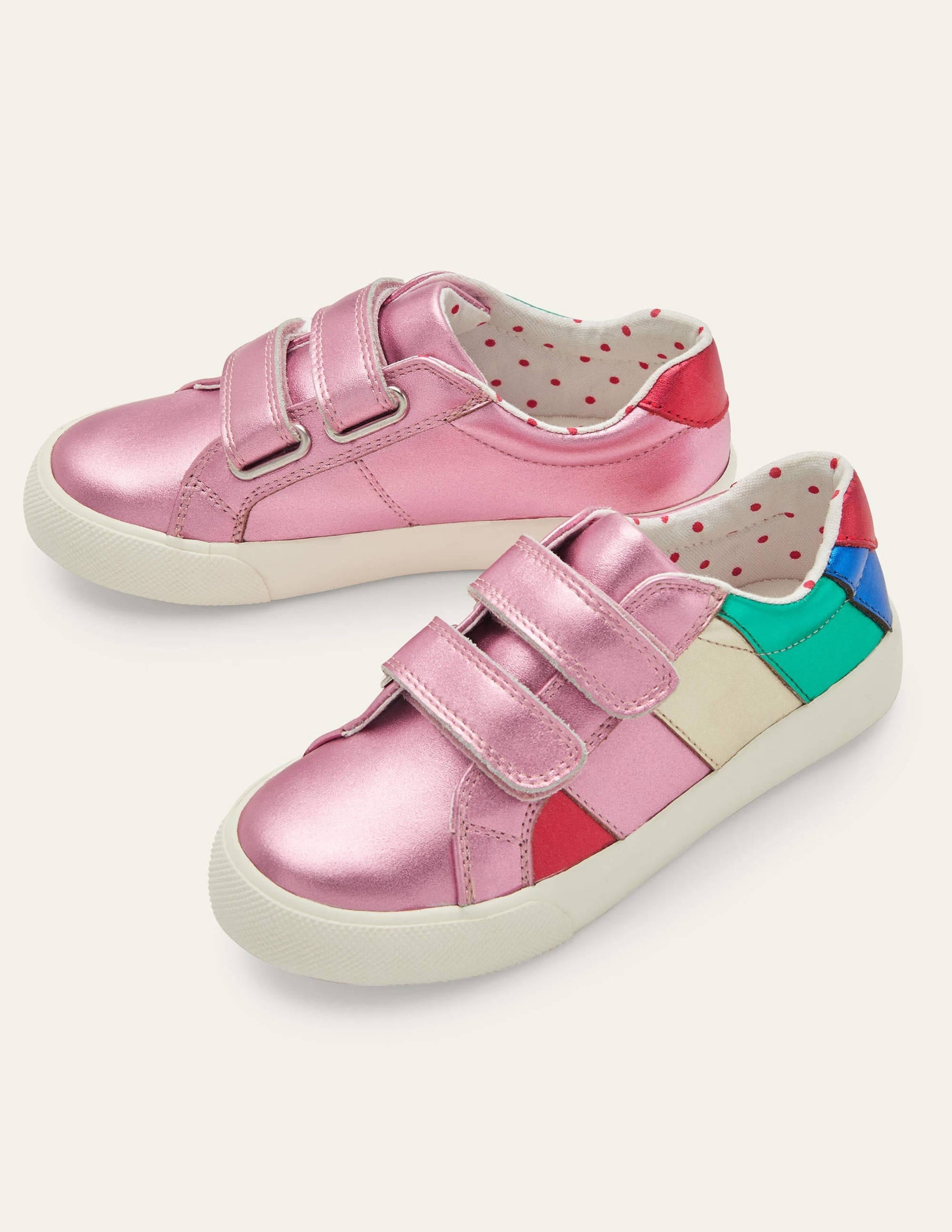 Fun Trainers-Multi Metallic Rainbow-1