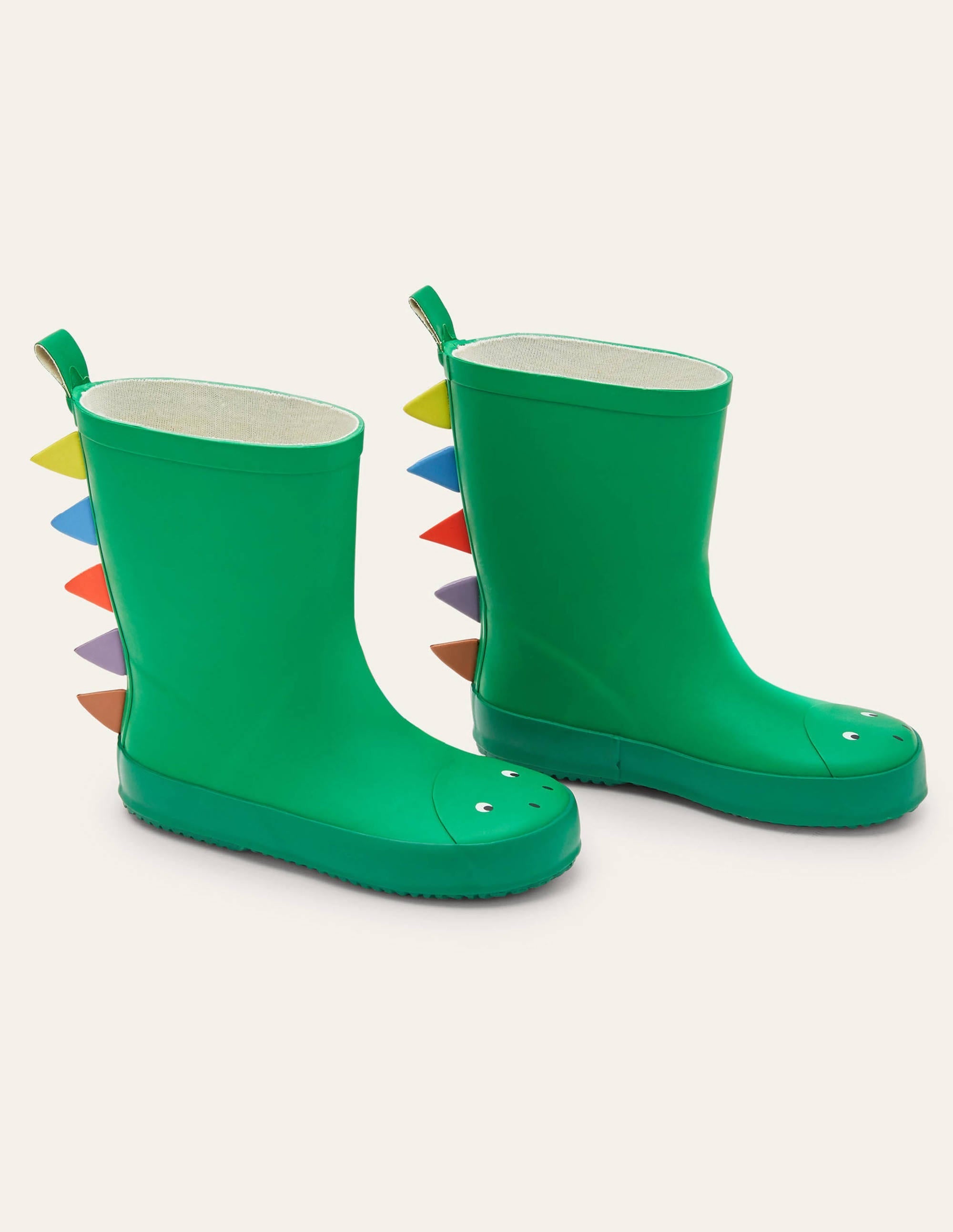Dinosaur Wellies-Highland Green - Image 1