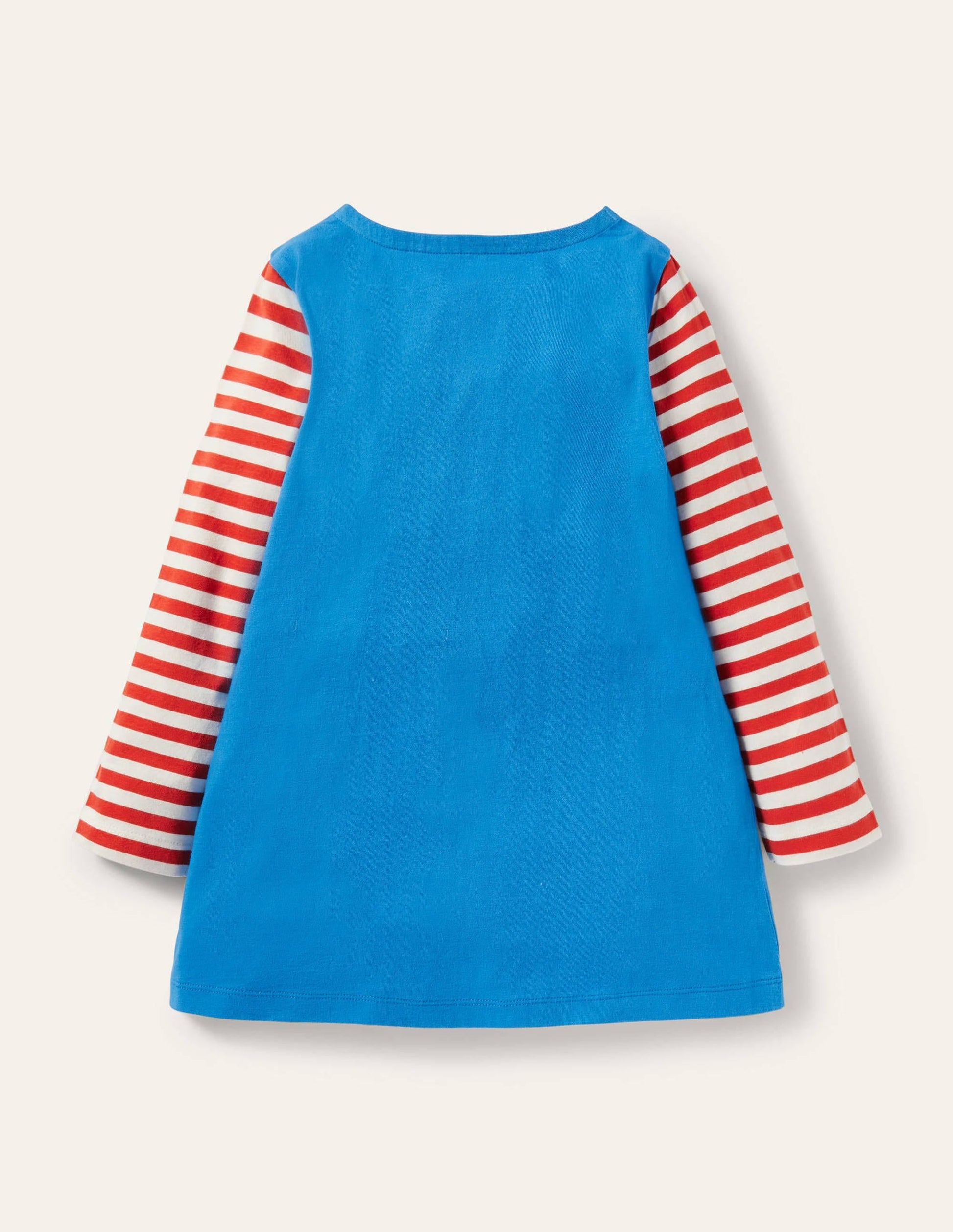 Appliqué Pocket Tunic-Moroccan Blue Doctor-2