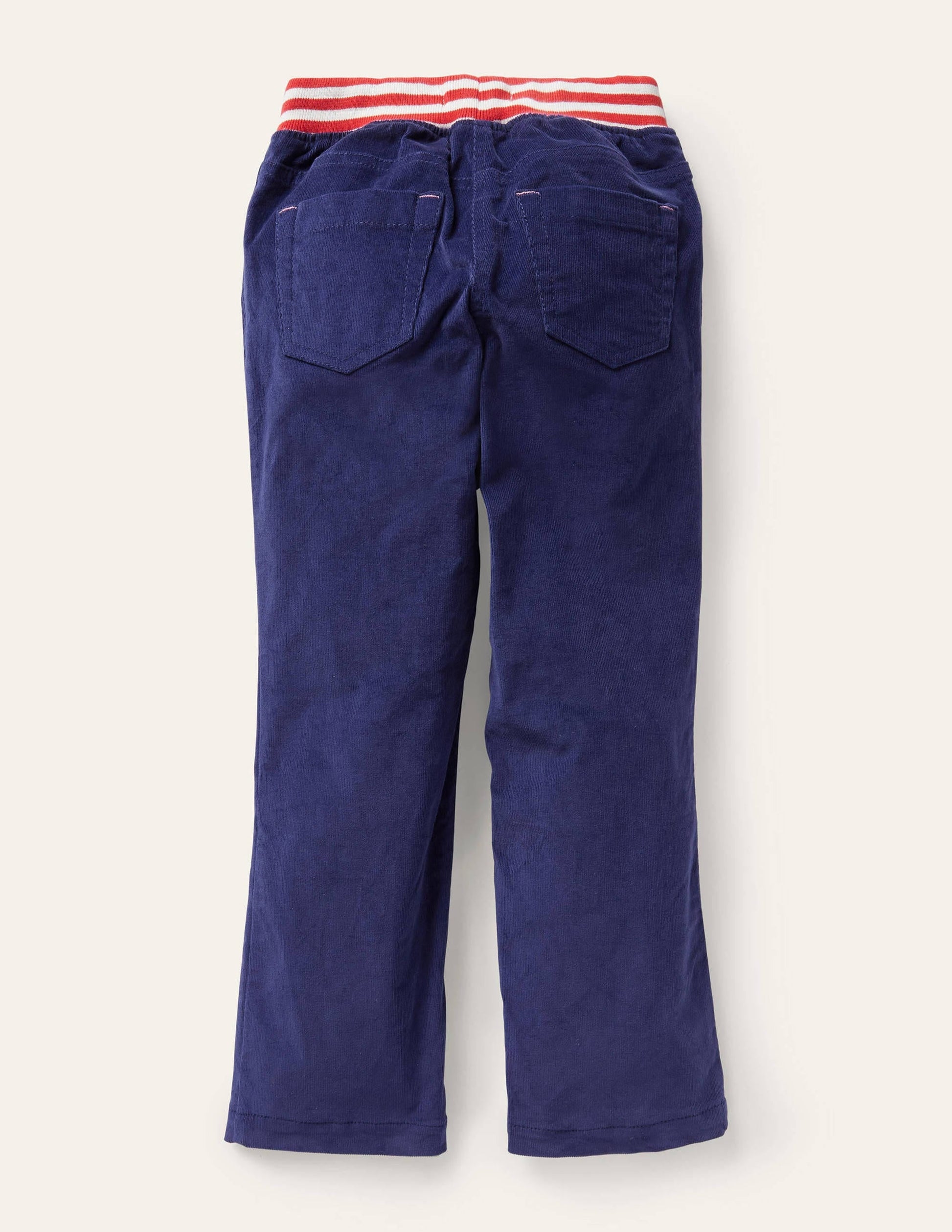 Cord Patch Trousers-Starboard Blue Apples-2