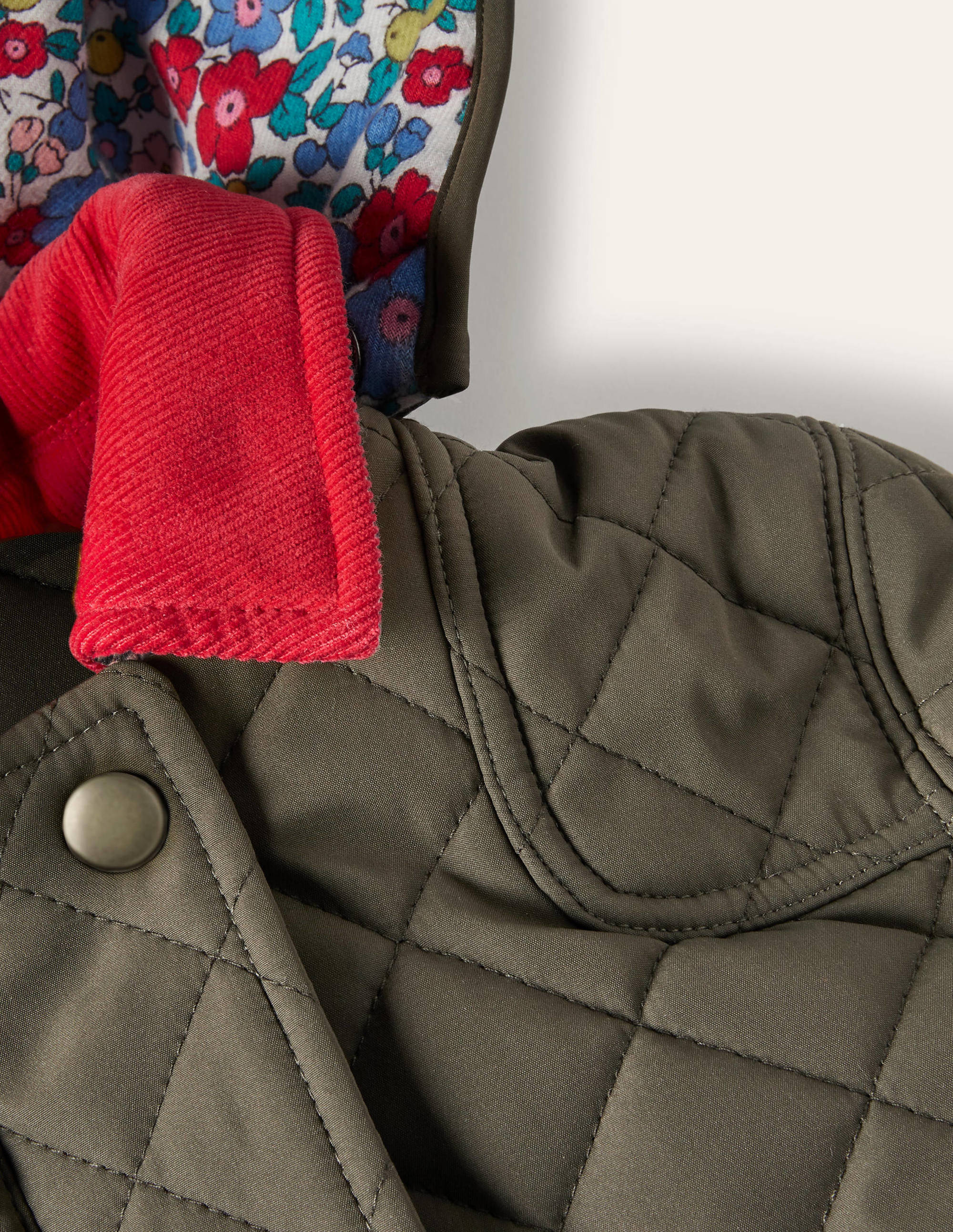 Quilted Jacket-Khaki Green - Image 3