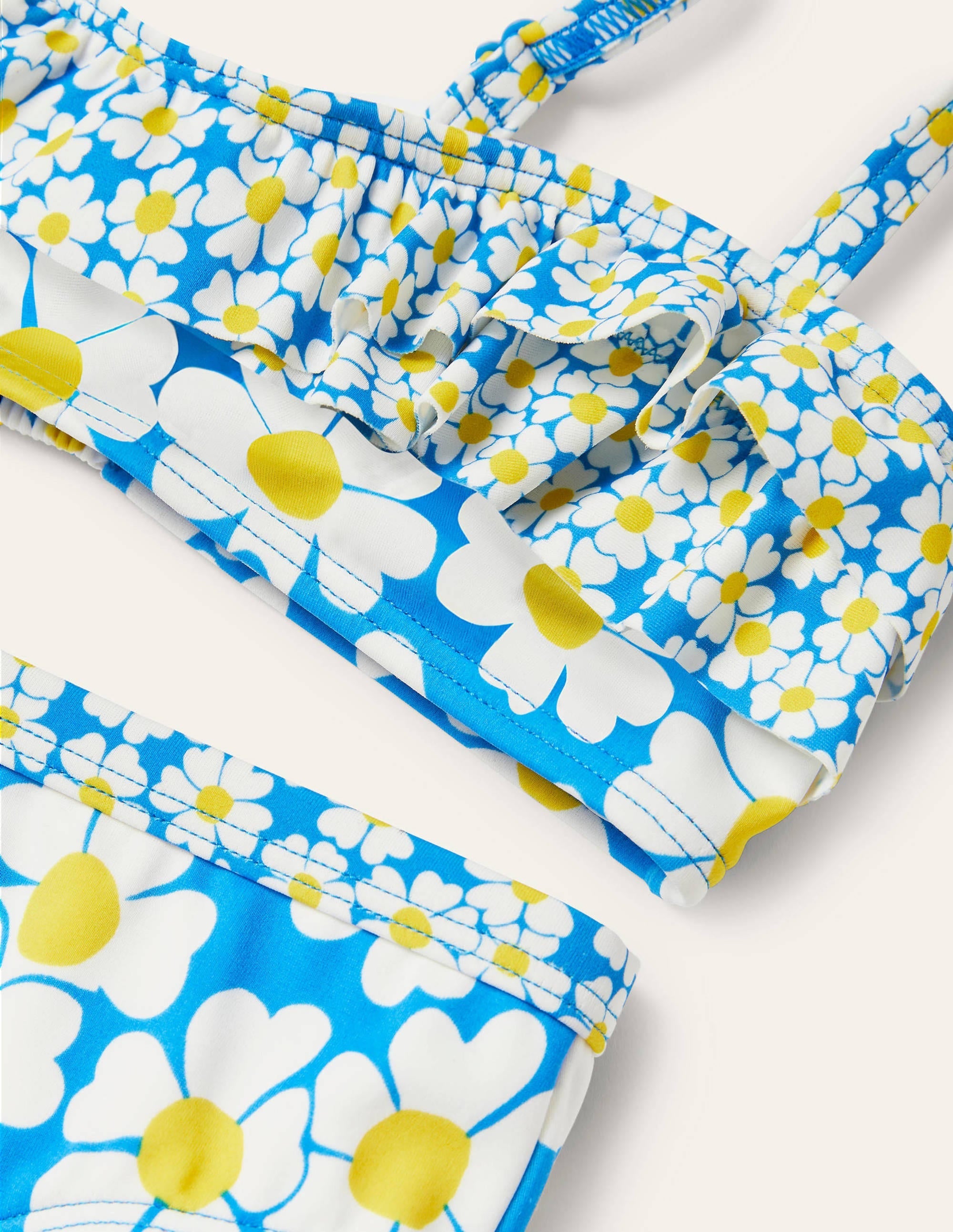 Floral Bikini Set-Moroccan Blue Daisybed - Image 3