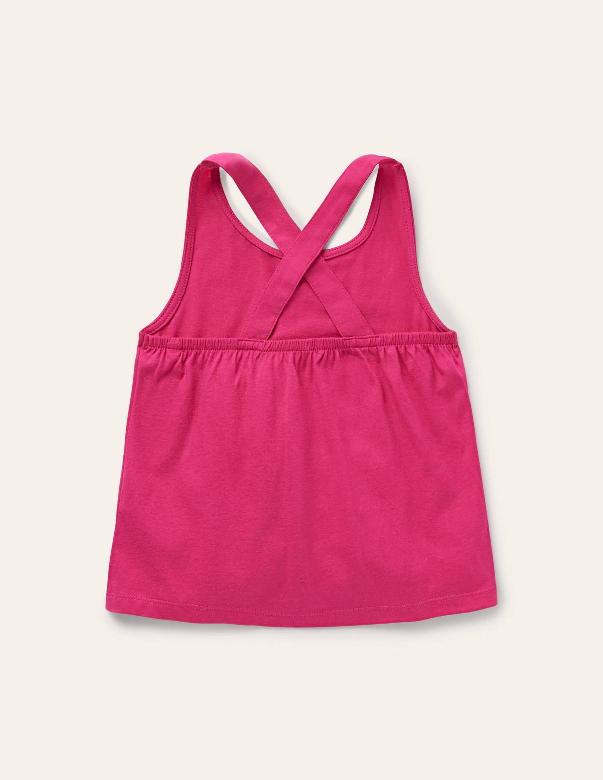 Cross-Back Vest-Tickled Pink - Image 2