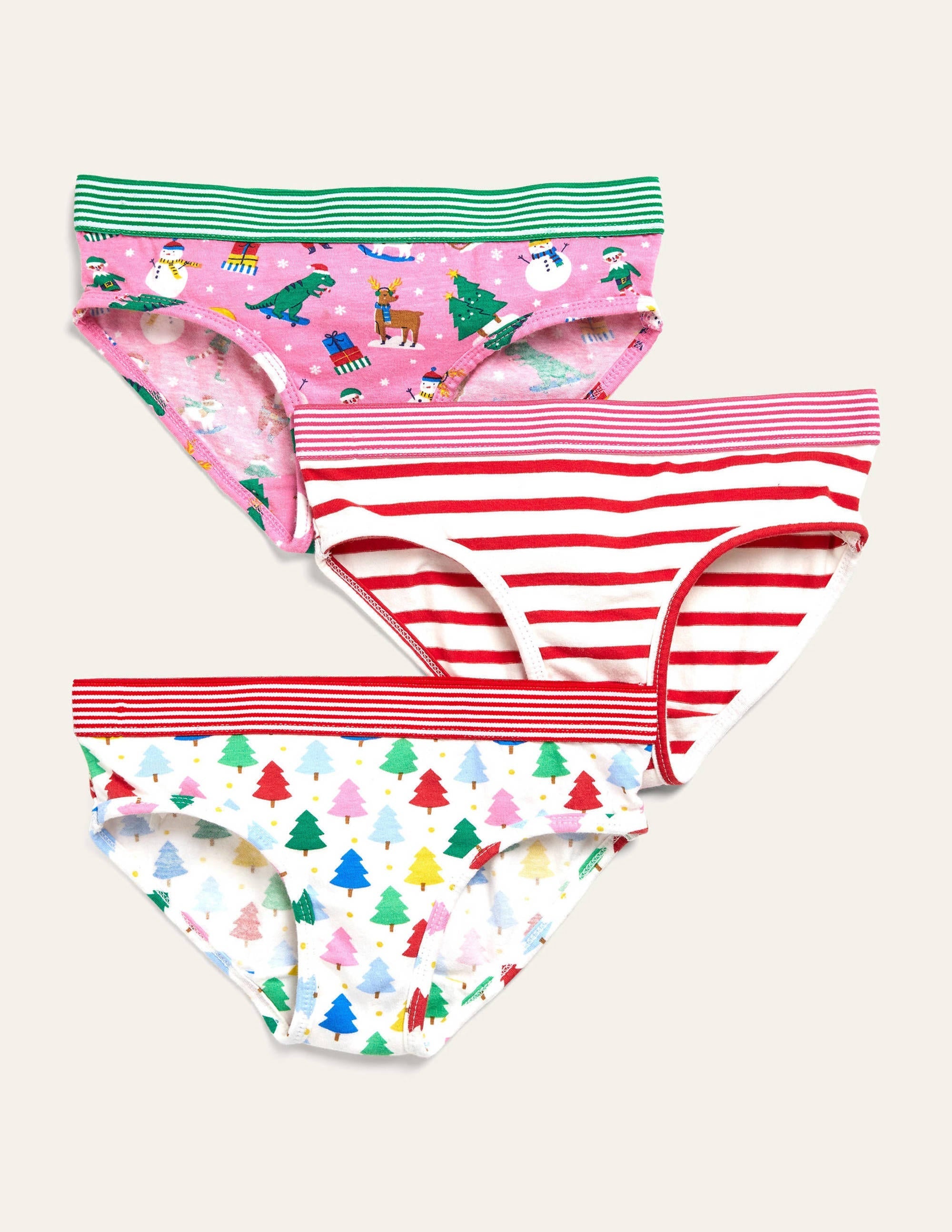 Christmas Pants 3 Pack-Multi - Image 1