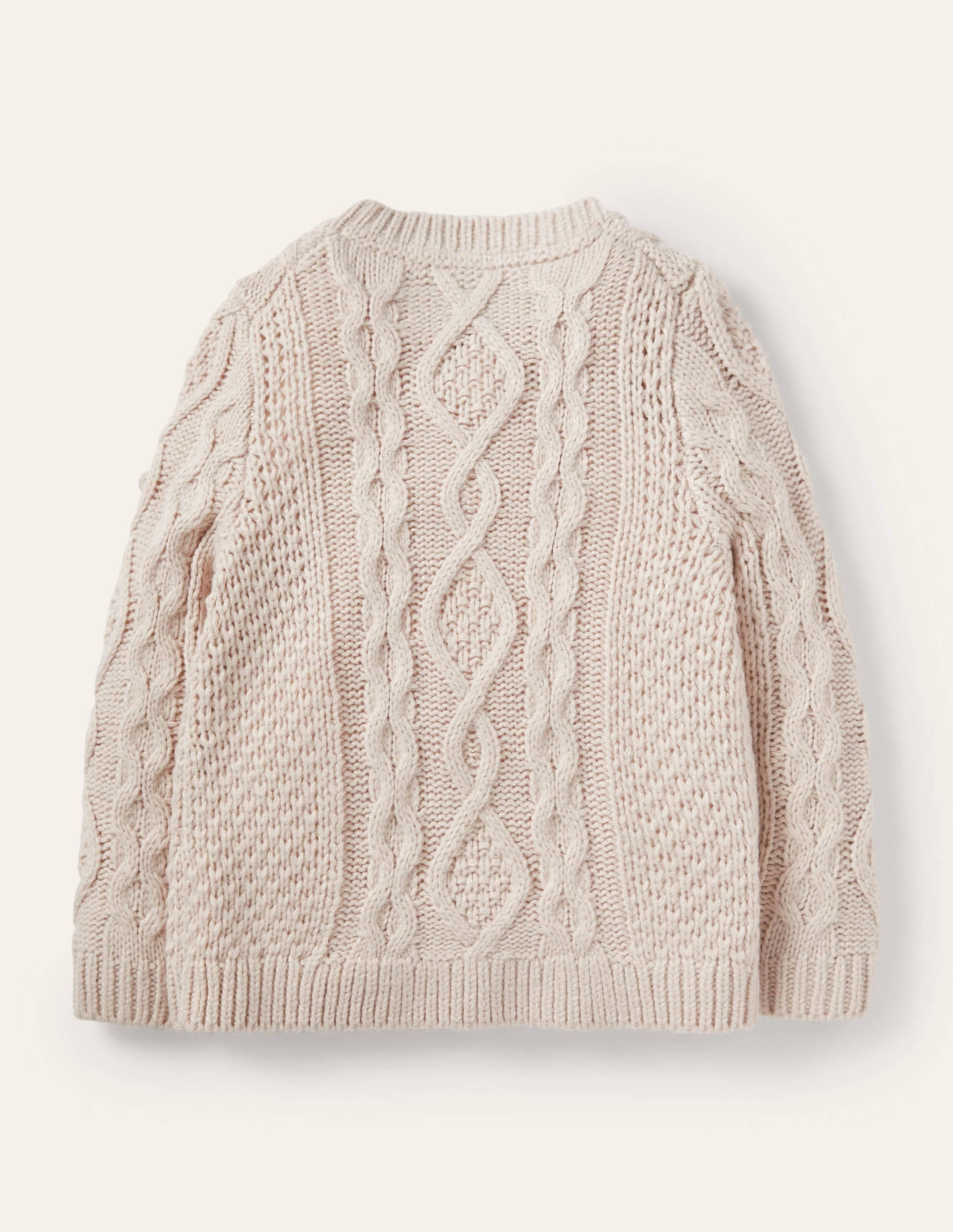 Cable Cardigan-Ecru - Image 2
