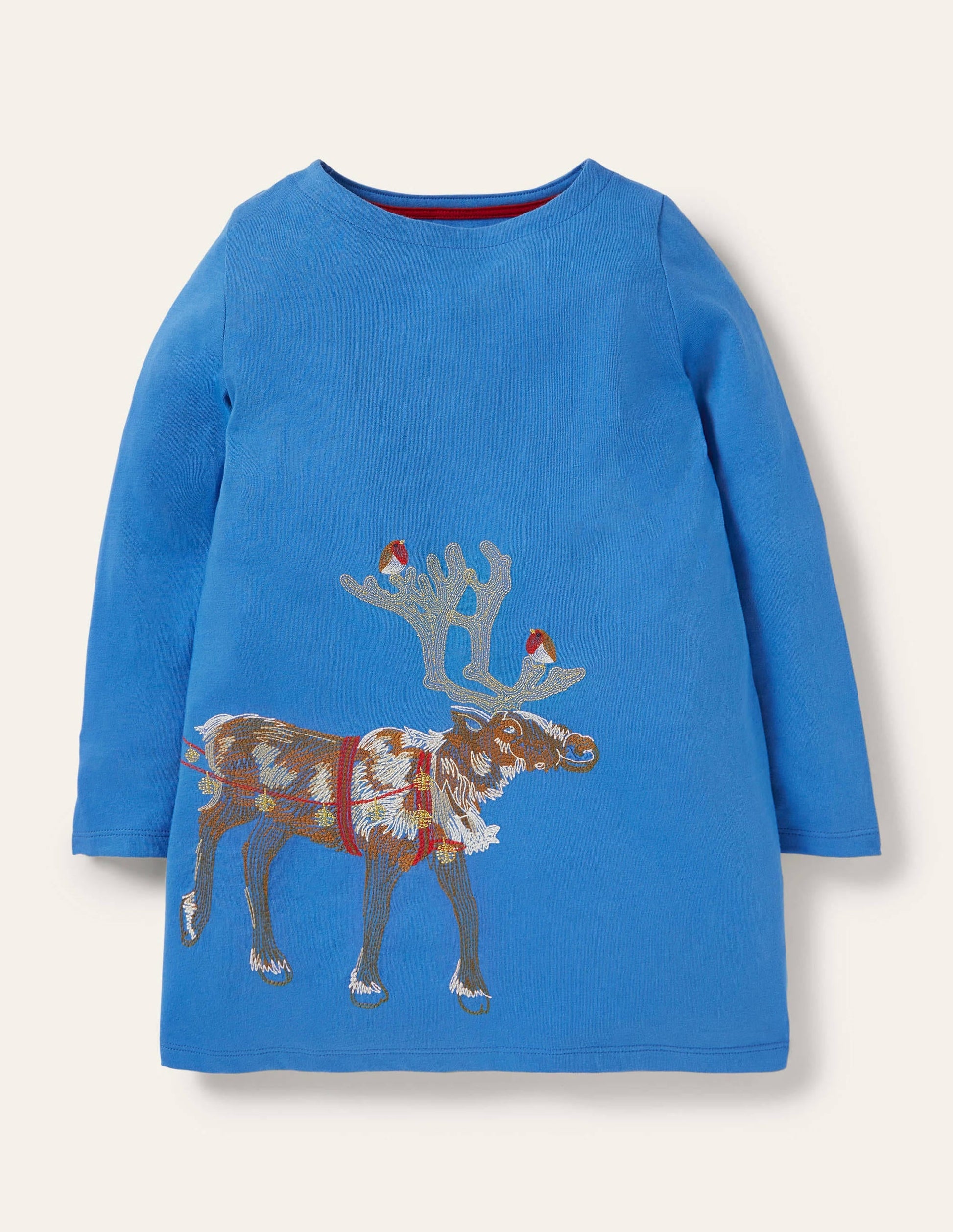 Superstitch Front & Back Tunic-Elizabethan Blue Sleigh-1