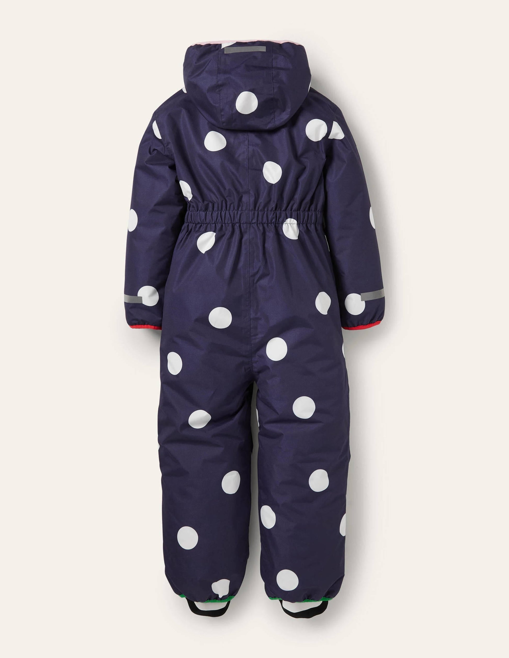 Waterproof Puddle Suit-College Navy Confetti Spot-3