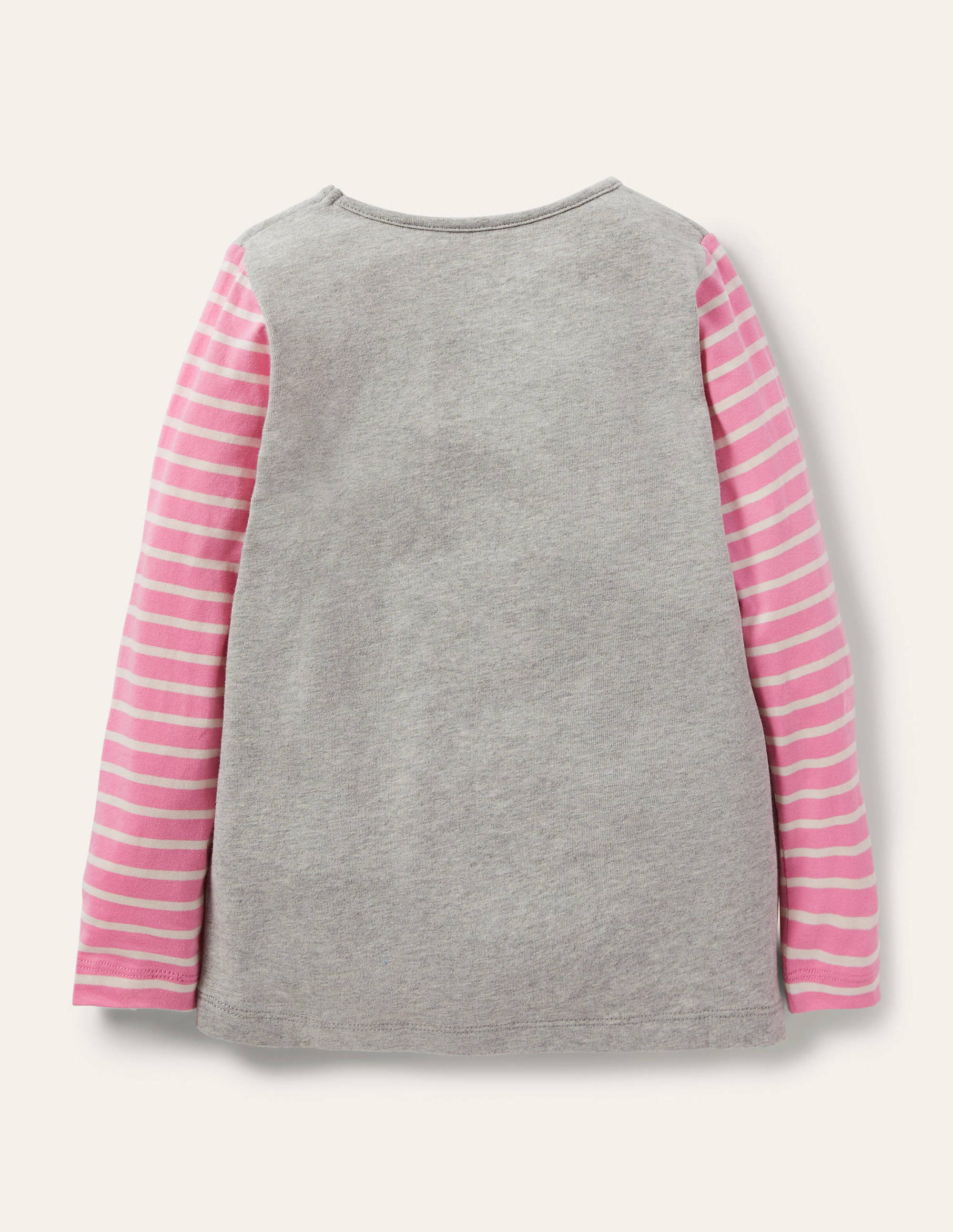 Hotchpotch Animal T-shirt-Grey Marl Ice Skating - Image 2