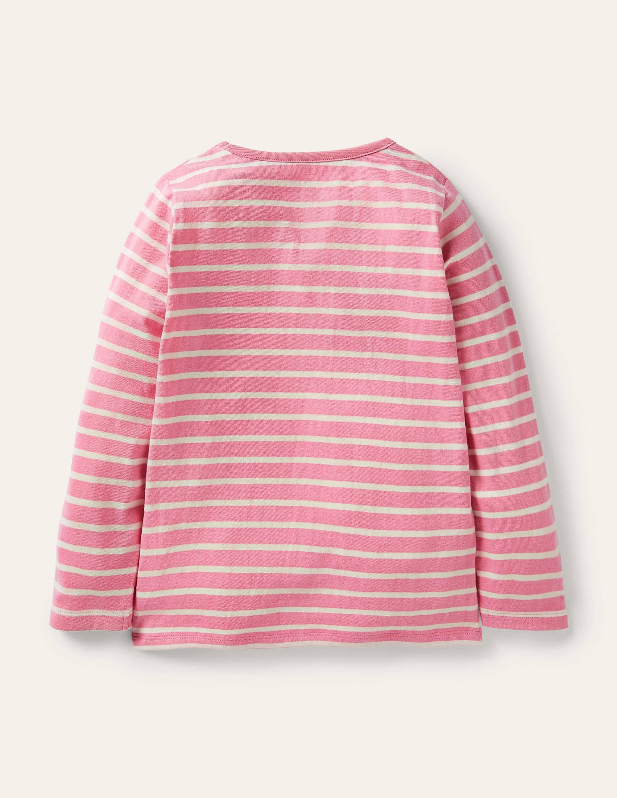 3D Appliqué Breton-Petal Pink/ Ivory Festive - Image 2