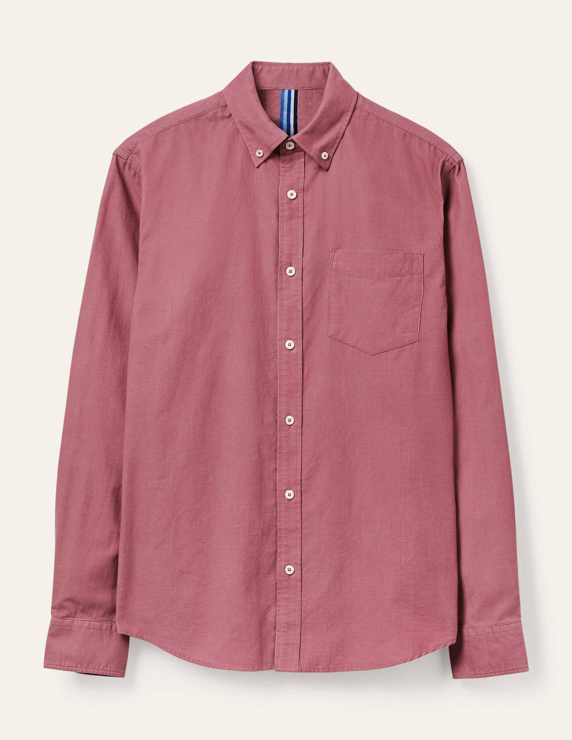Cord Shirt-Dusky Mauve-5