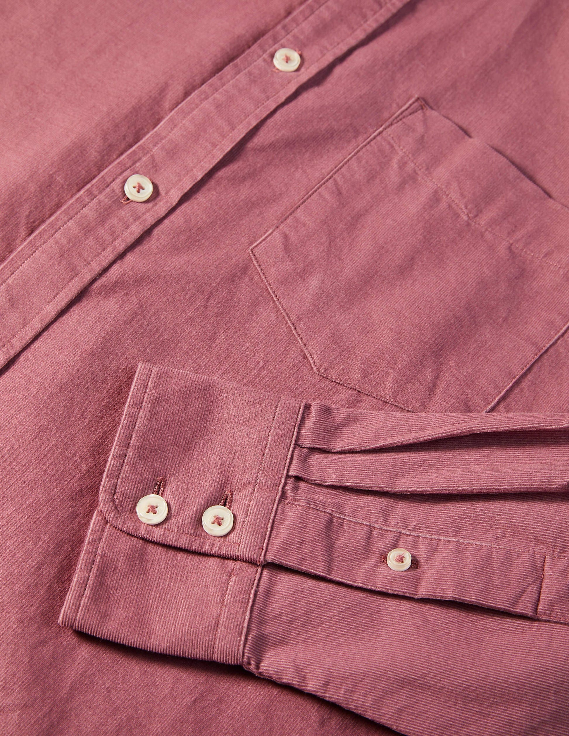 Cord Shirt-Dusky Mauve-6
