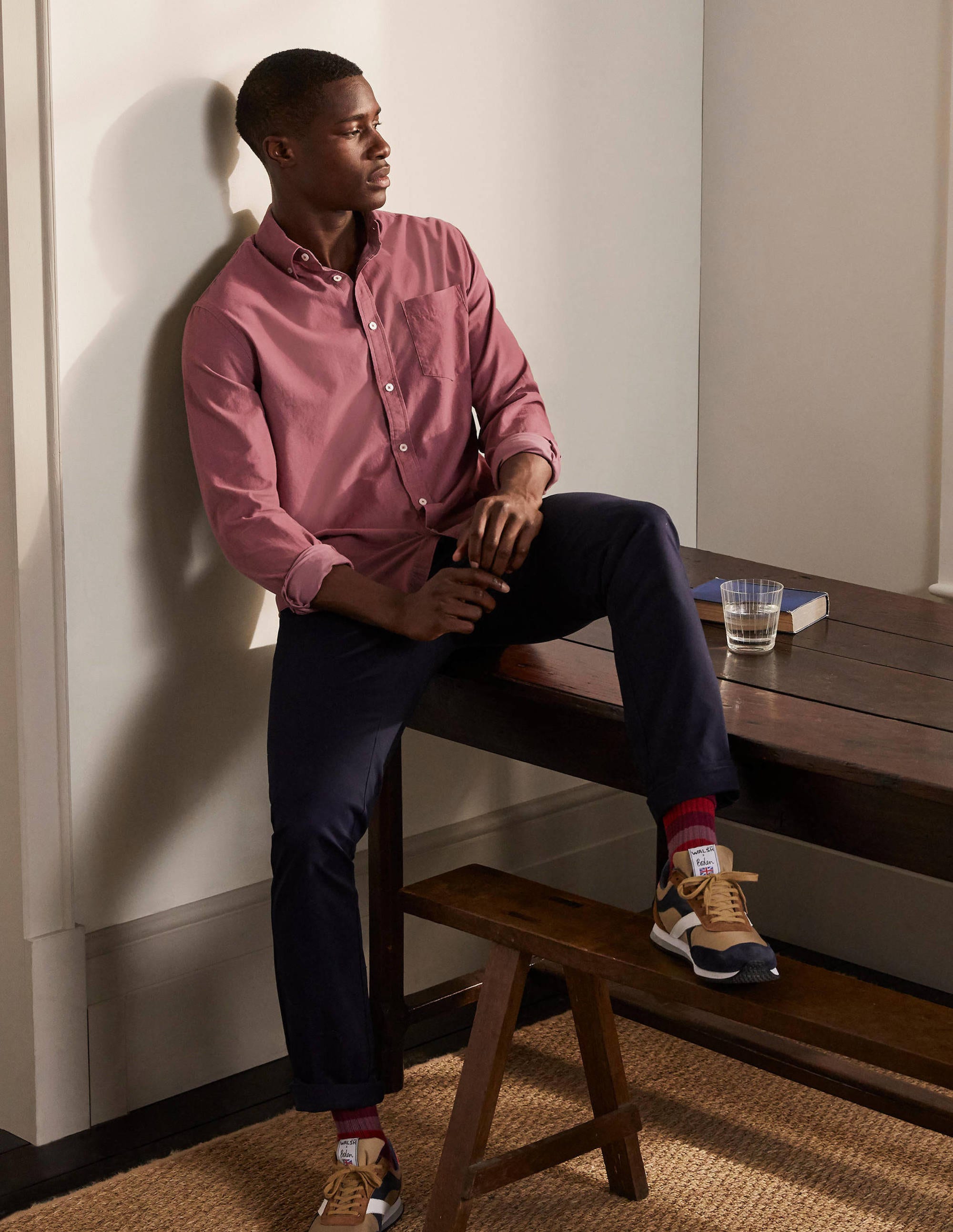 Cord Shirt-Dusky Mauve - Image 2