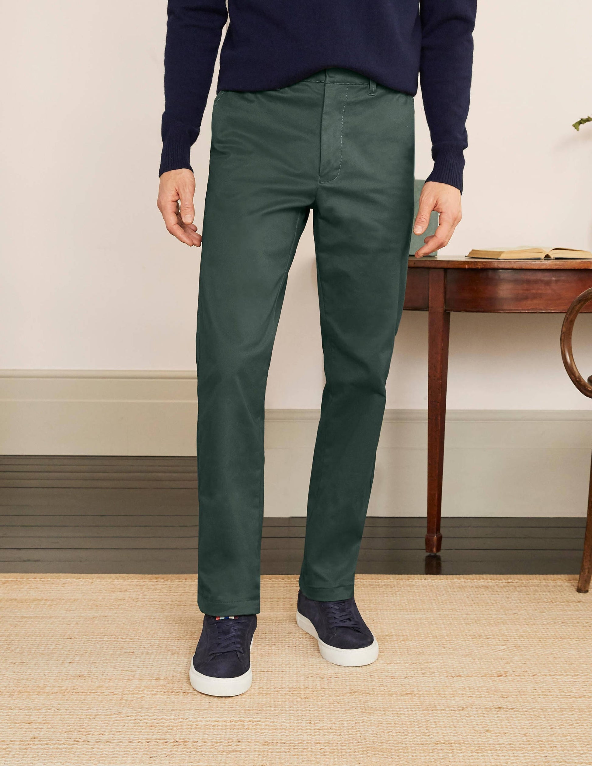 Original Straight Leg Chinos-Richmond Green-2