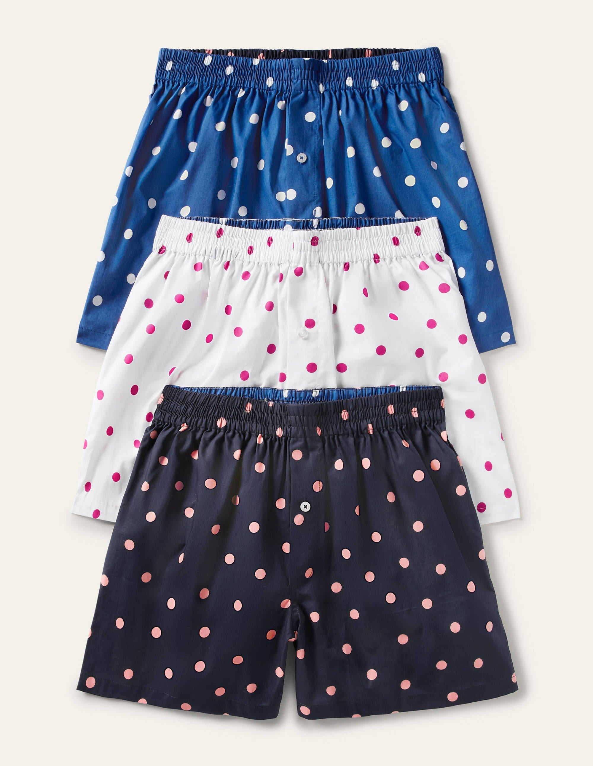 3 Pack Woven Boxers-Spot Mix Pack - Image 1