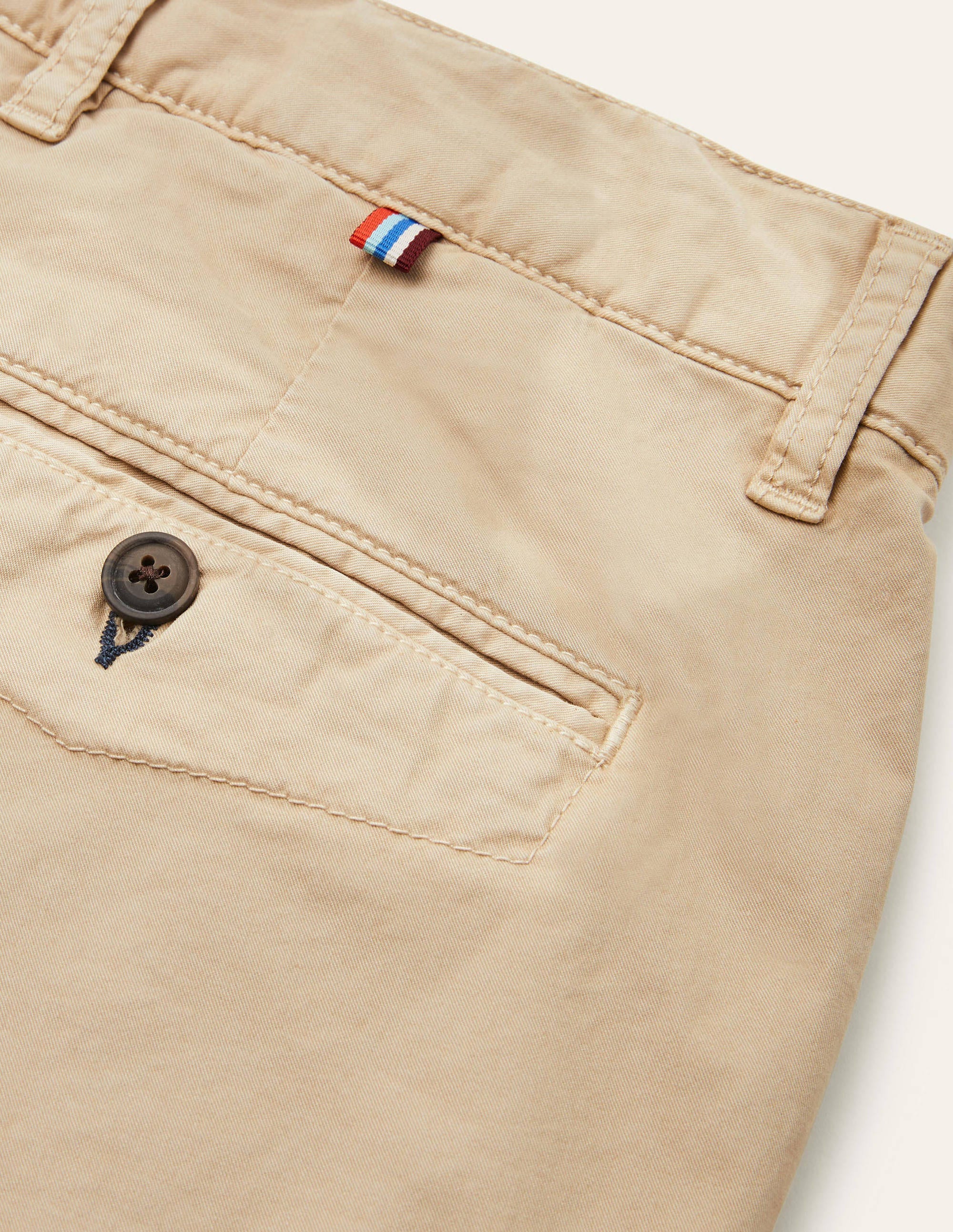 Lightweight Slim Chinos-Stone - Image 5