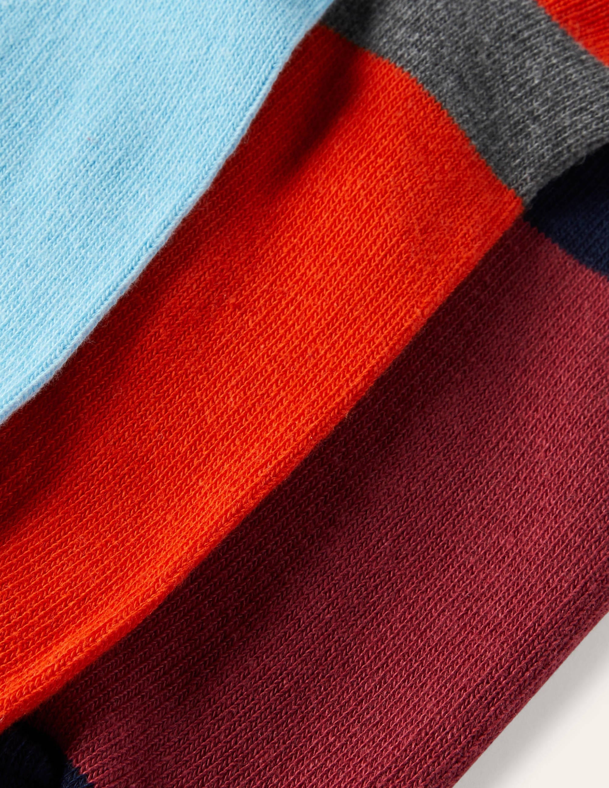 Favourite Ribbed Socks-Mixed Colourblock Pack - Image 2
