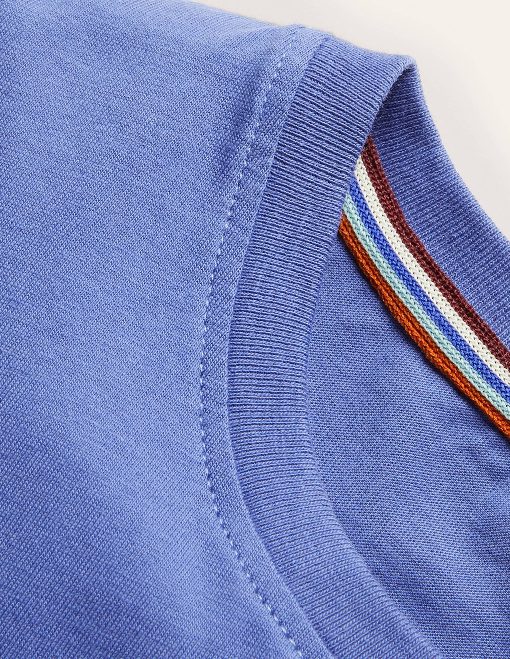 Classic Cotton T-shirt-Sky Blue-5