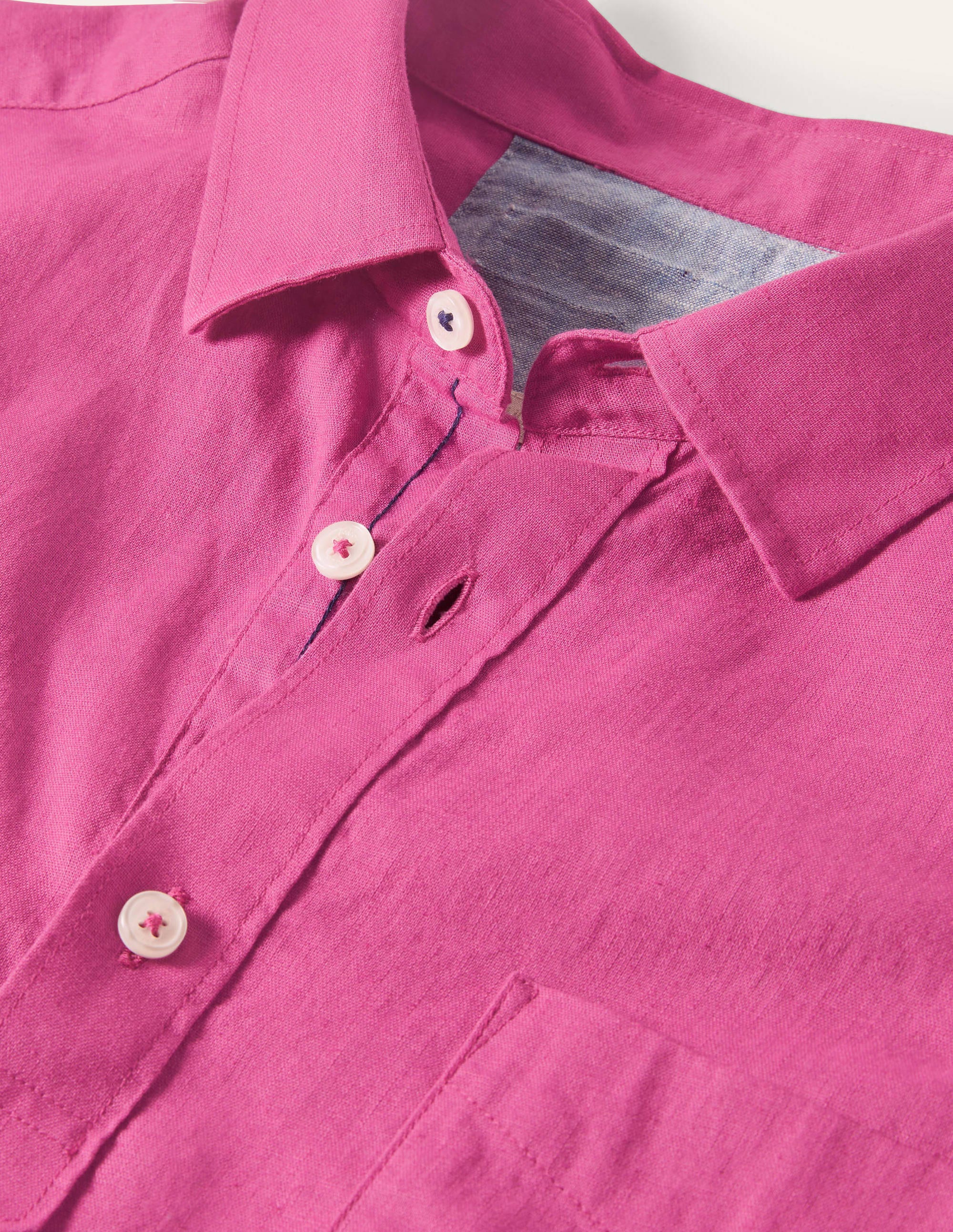 Linen Cotton Popover-Berry Mauve - Image 7