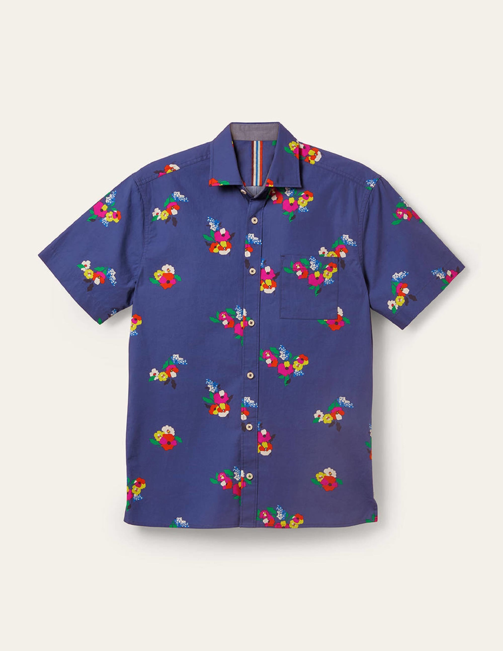 Printed Short Sleeve Shirt-Starboard Multi Floral - Image 2