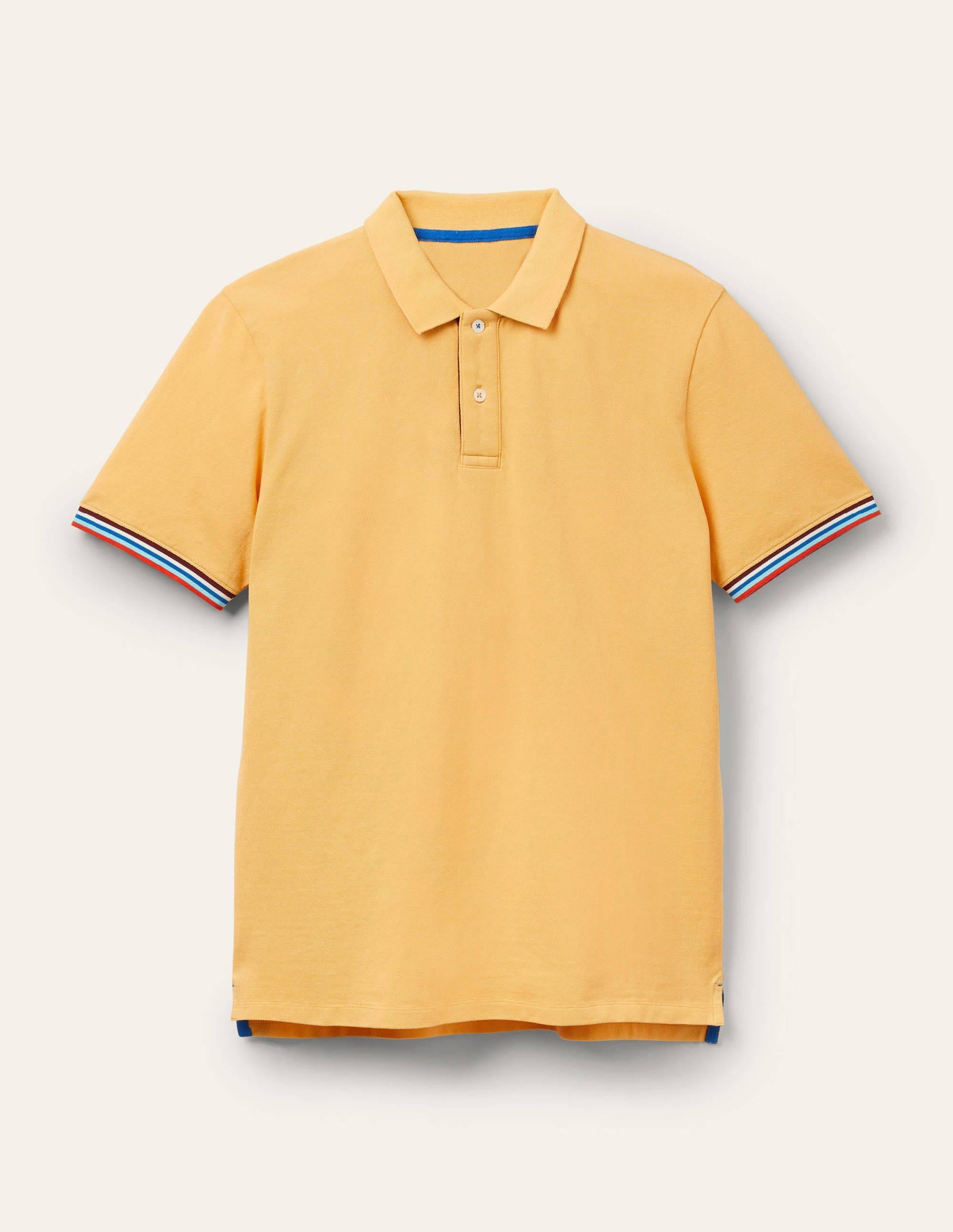 Piqué Polo Shirt-Cornsilk Yellow - Image 5