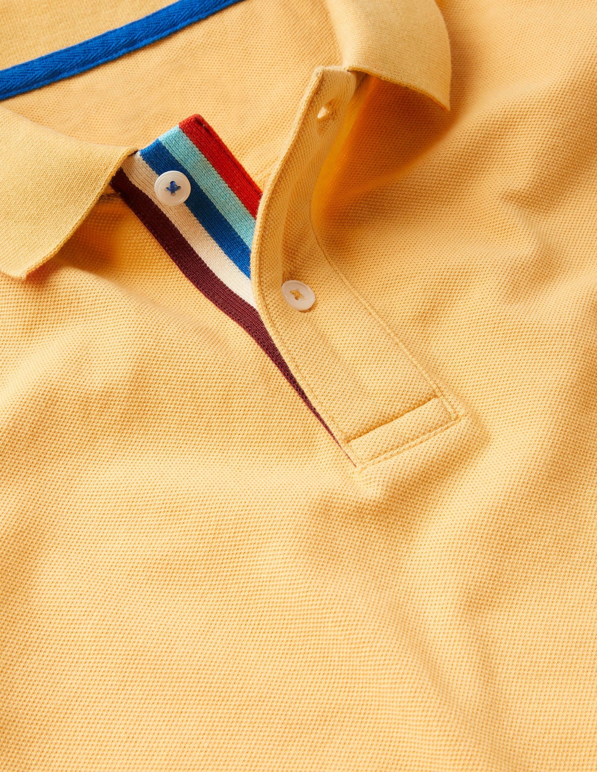 Piqué Polo Shirt-Cornsilk Yellow-6