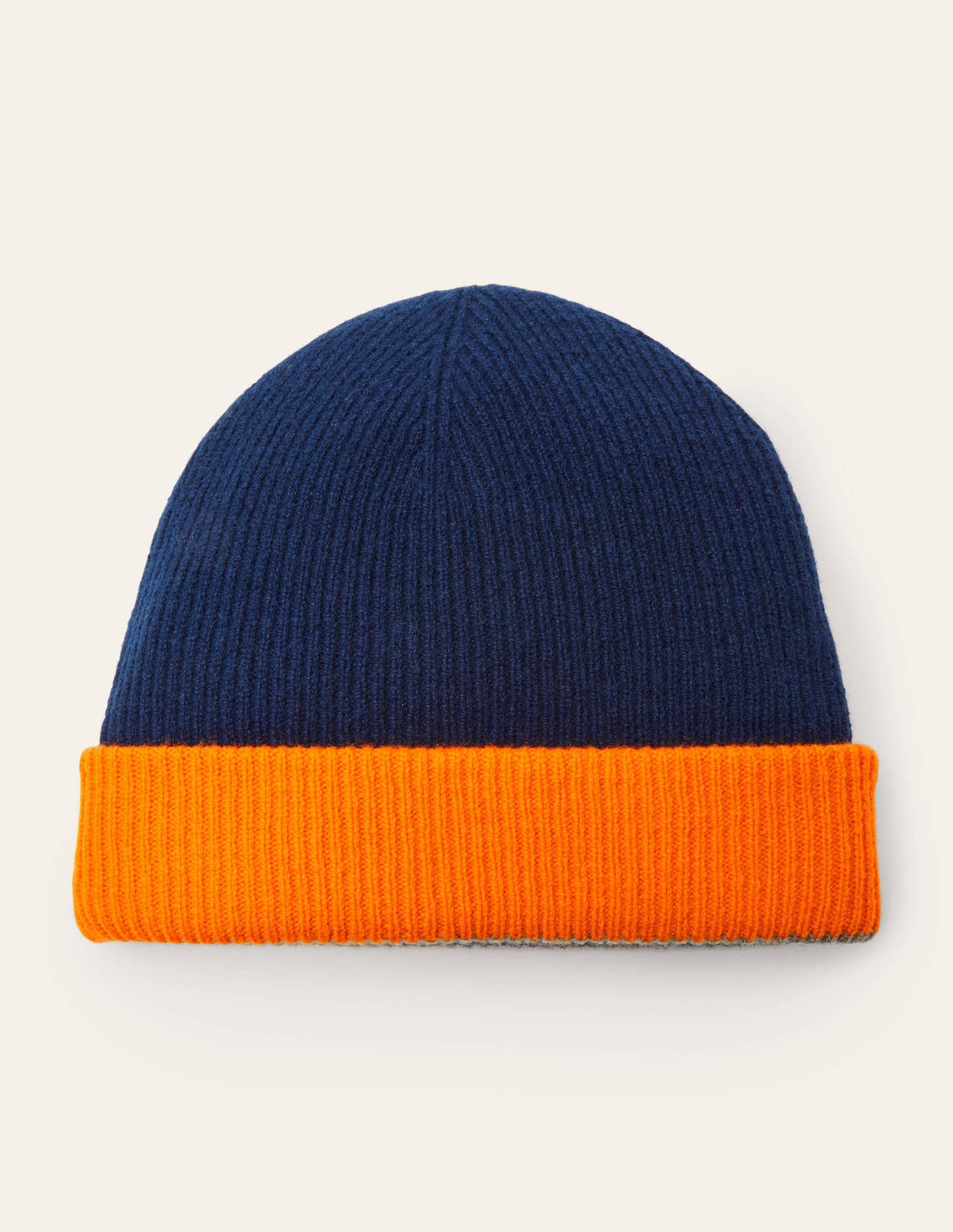 Reversible Merino Hat-Orange Reversible-1