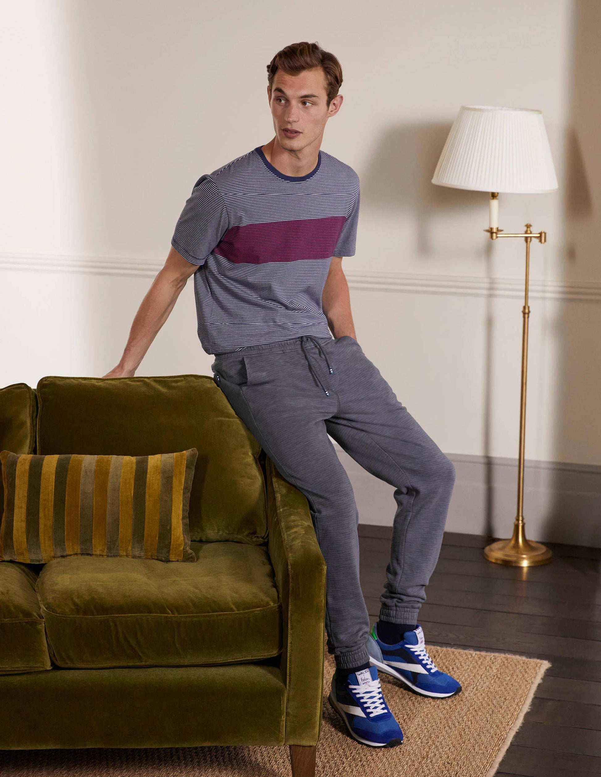 Danby Brushed Jogger-London Grey-1
