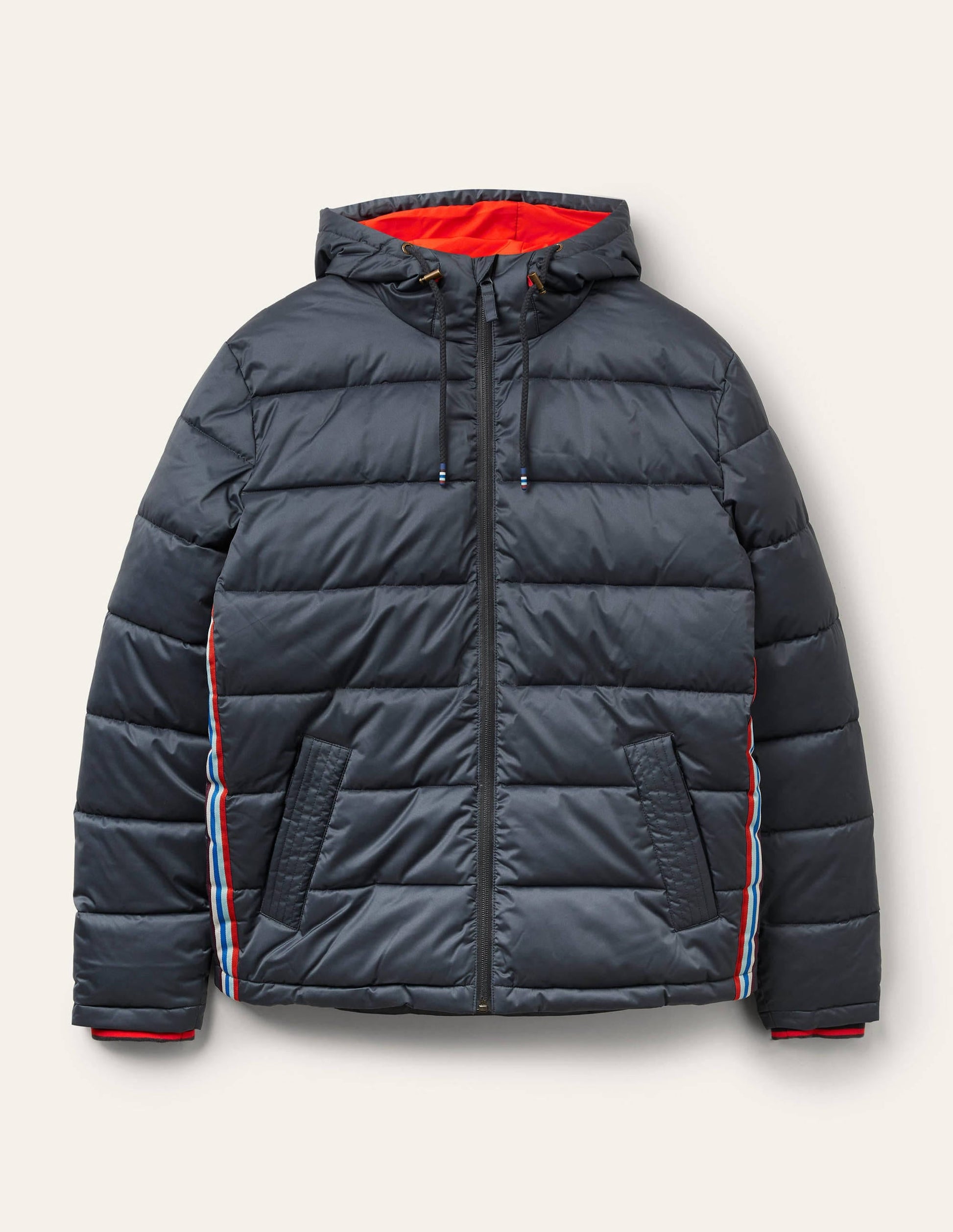 Short Puffer Jacket-London Grey-5