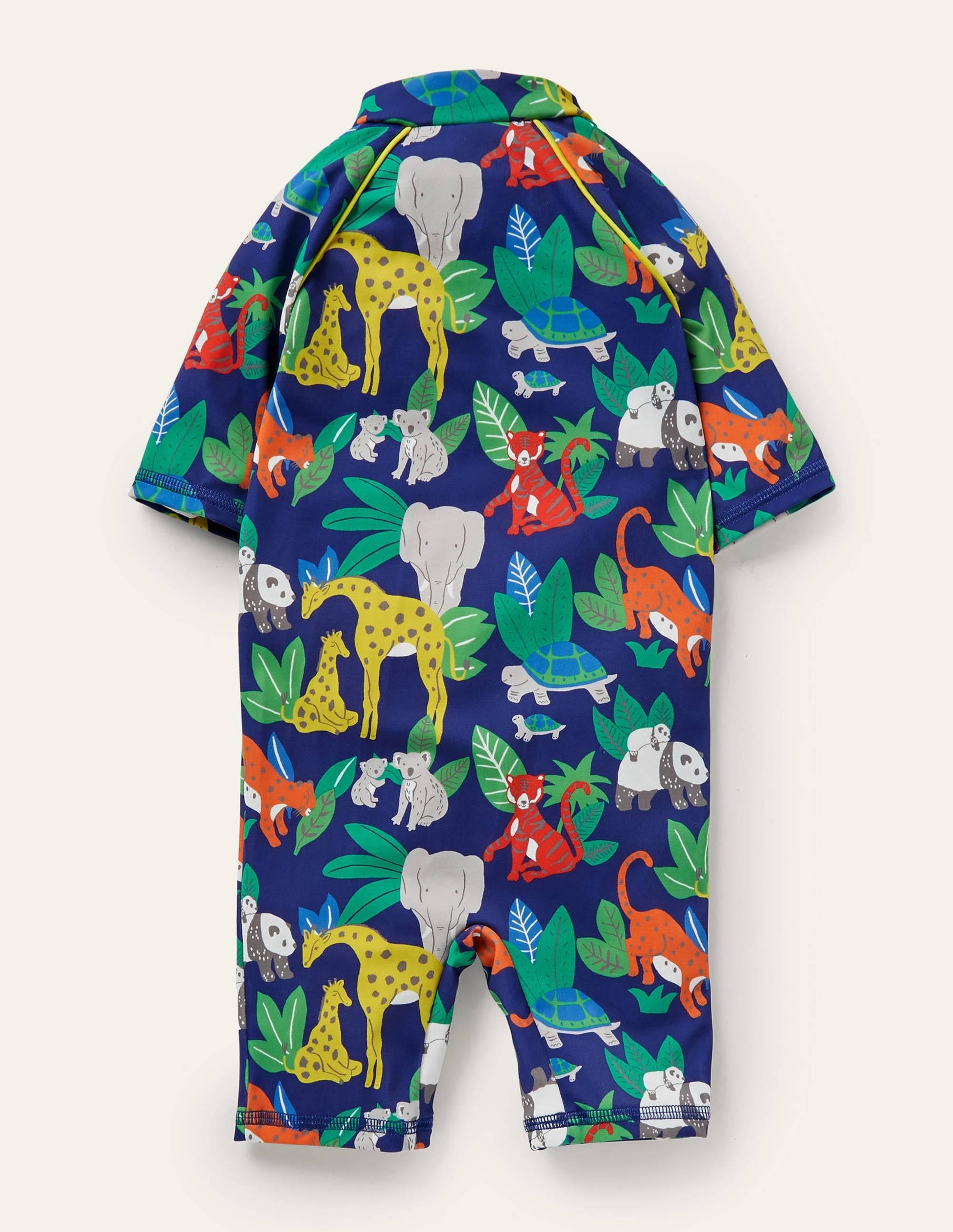 Printed Sun-safe Surf Suit-Starboard Blue Jungle-2
