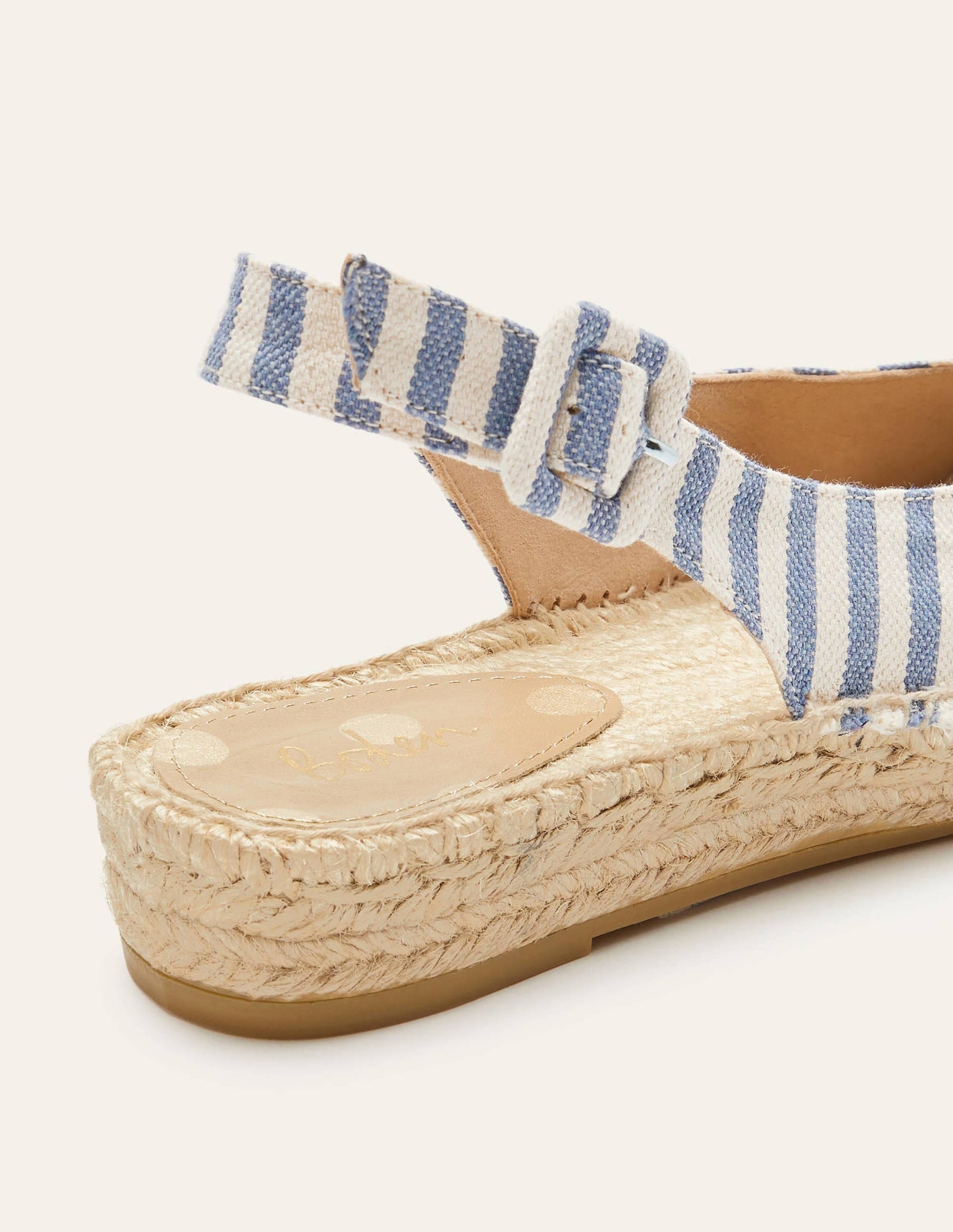 Slingback Espadrille Sandals-Moroccan Blue Stripe-2