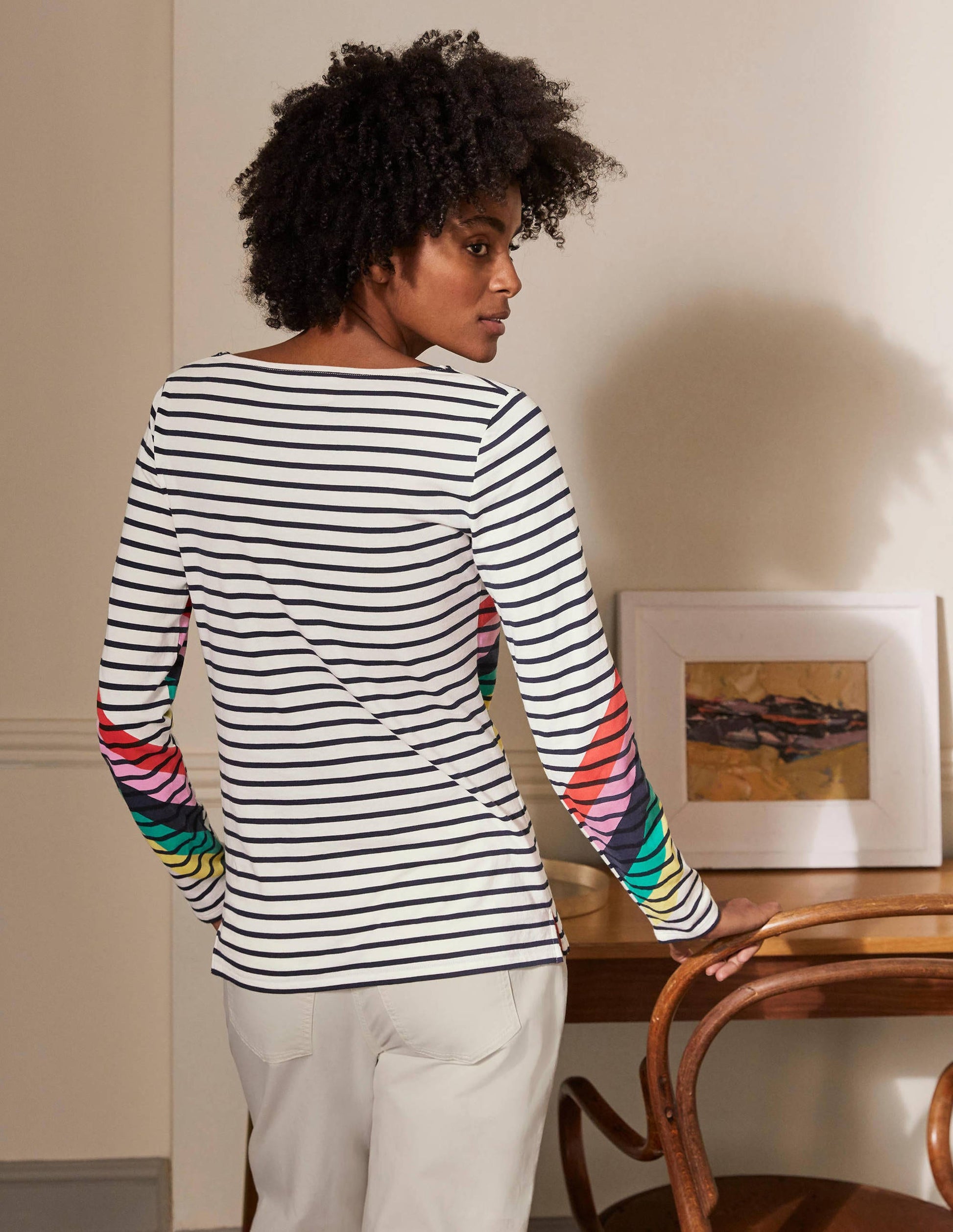 Long Sleeve Breton Top-Rainbow Placement Breton-3
