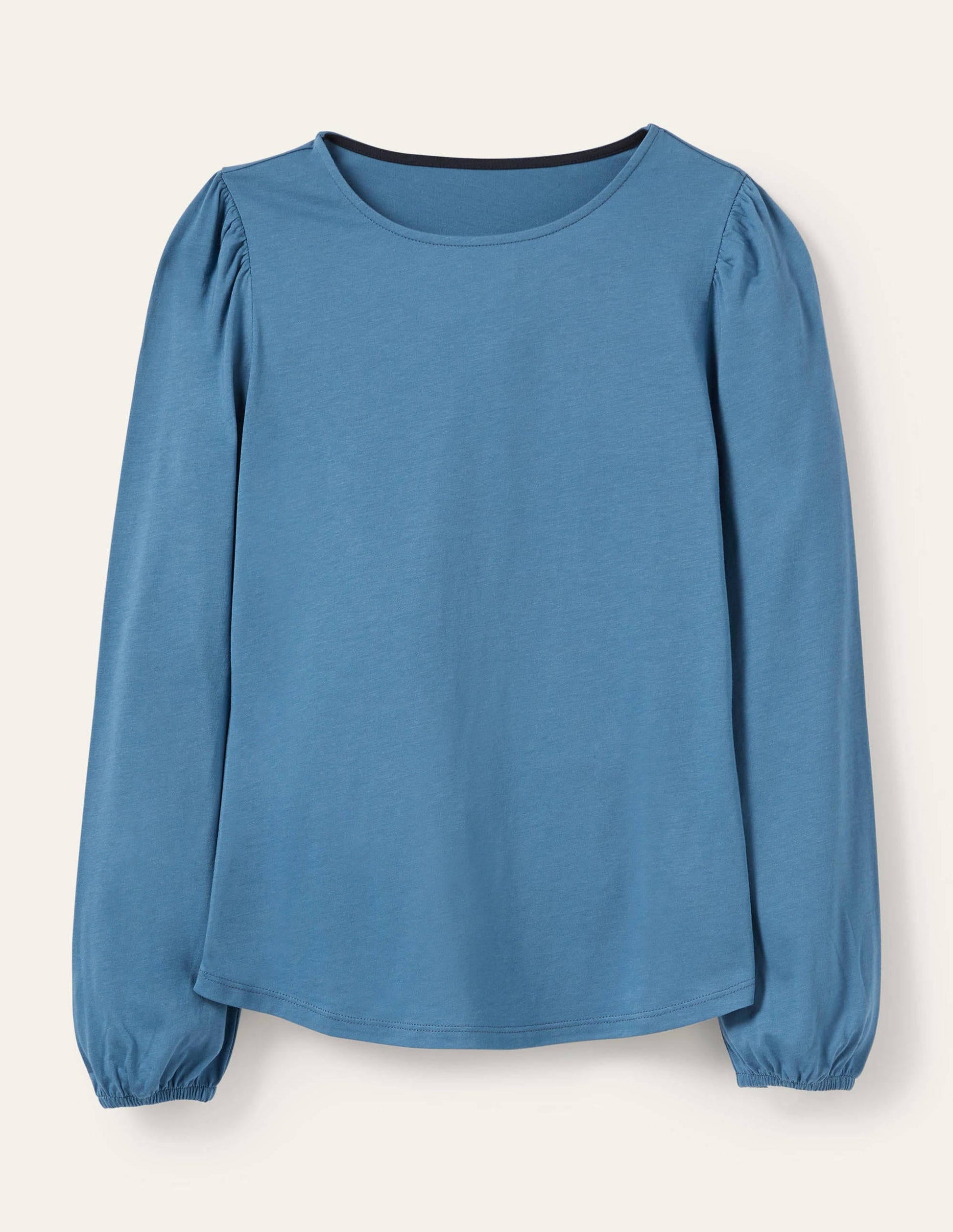 Supersoft Long Sleeve Top-Azure-5