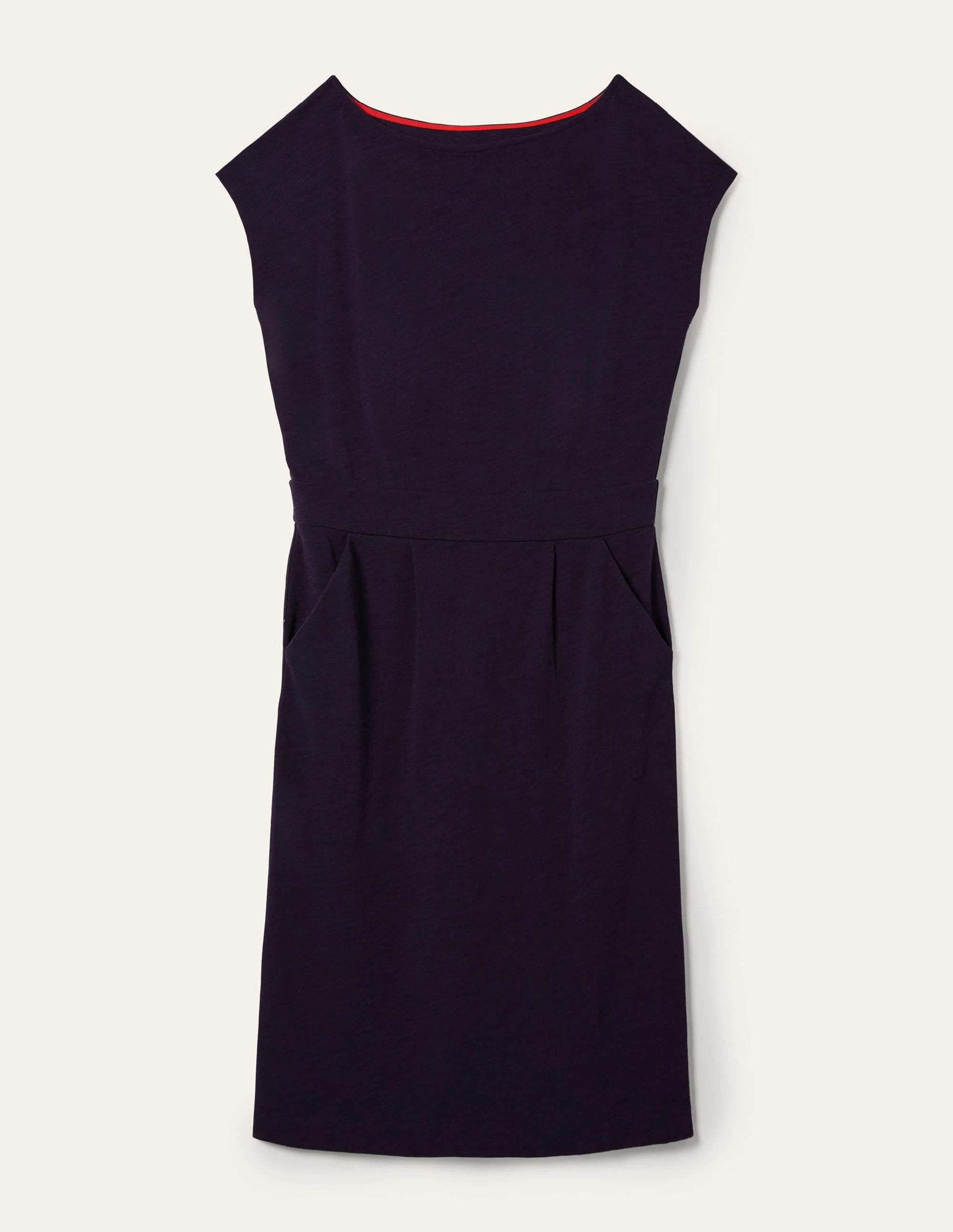 Florrie Jersey Dress-Navy-7