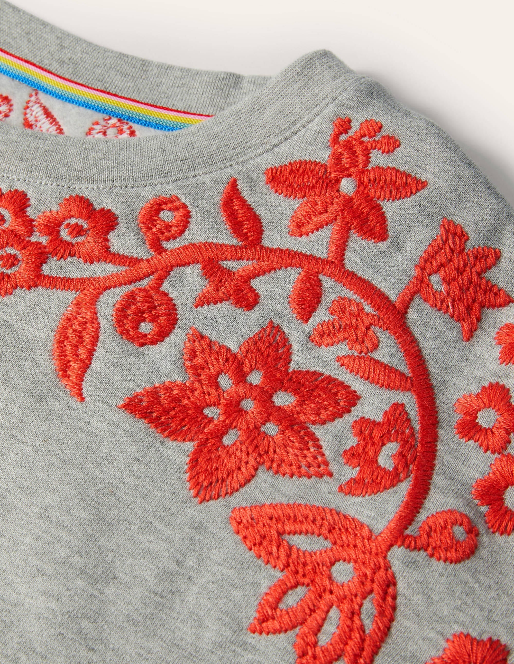 Interest Sweatshirt-Grey Marl - Image 6